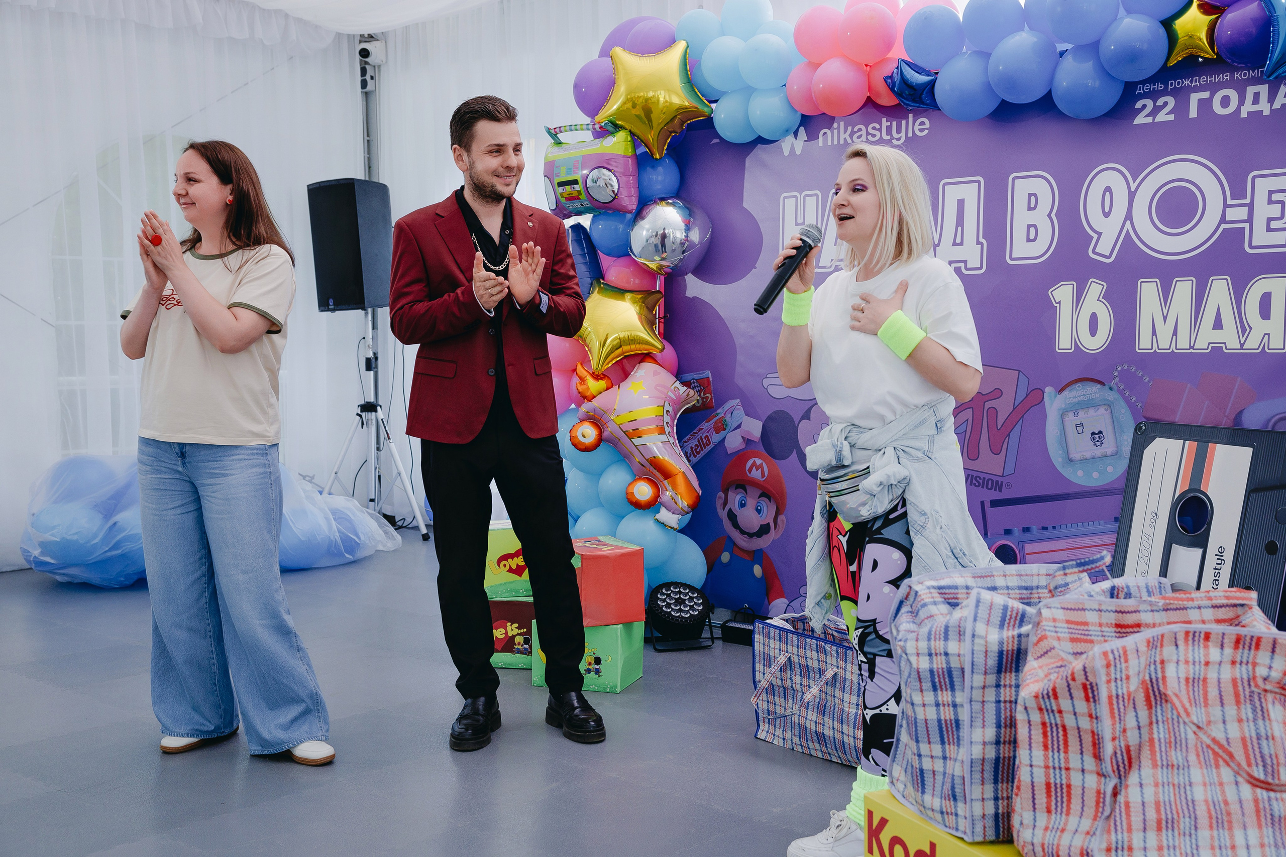 NikaStyle 22 года: назад в 90-Е (team building). Свадебный фотограф во Владимире Евгений Топаз