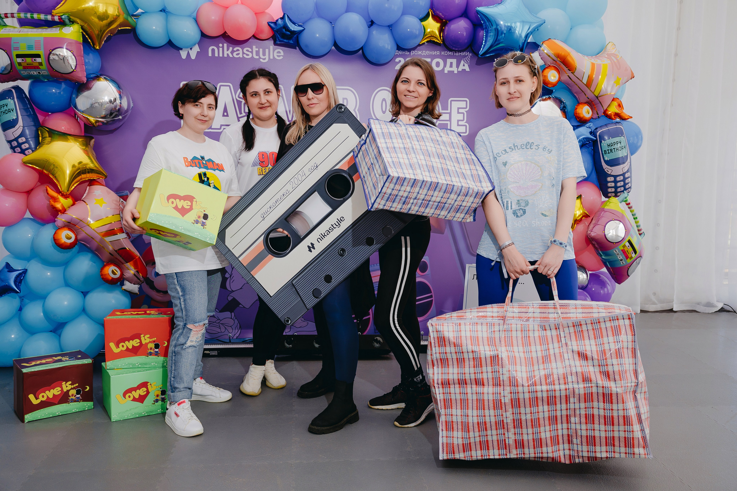 NikaStyle 22 года: назад в 90-Е (team building). Свадебный фотограф во Владимире Евгений Топаз