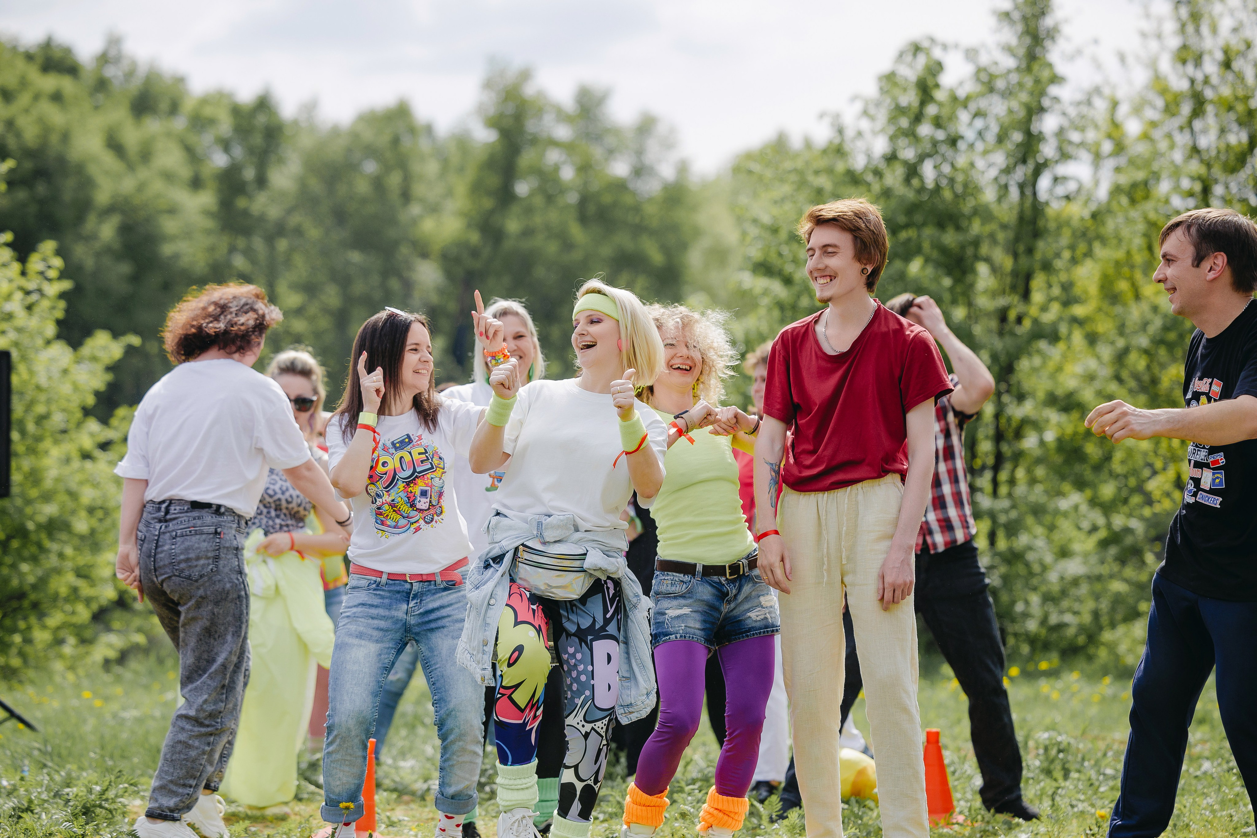 NikaStyle 22 года: назад в 90-Е (team building). Свадебный фотограф во Владимире Евгений Топаз