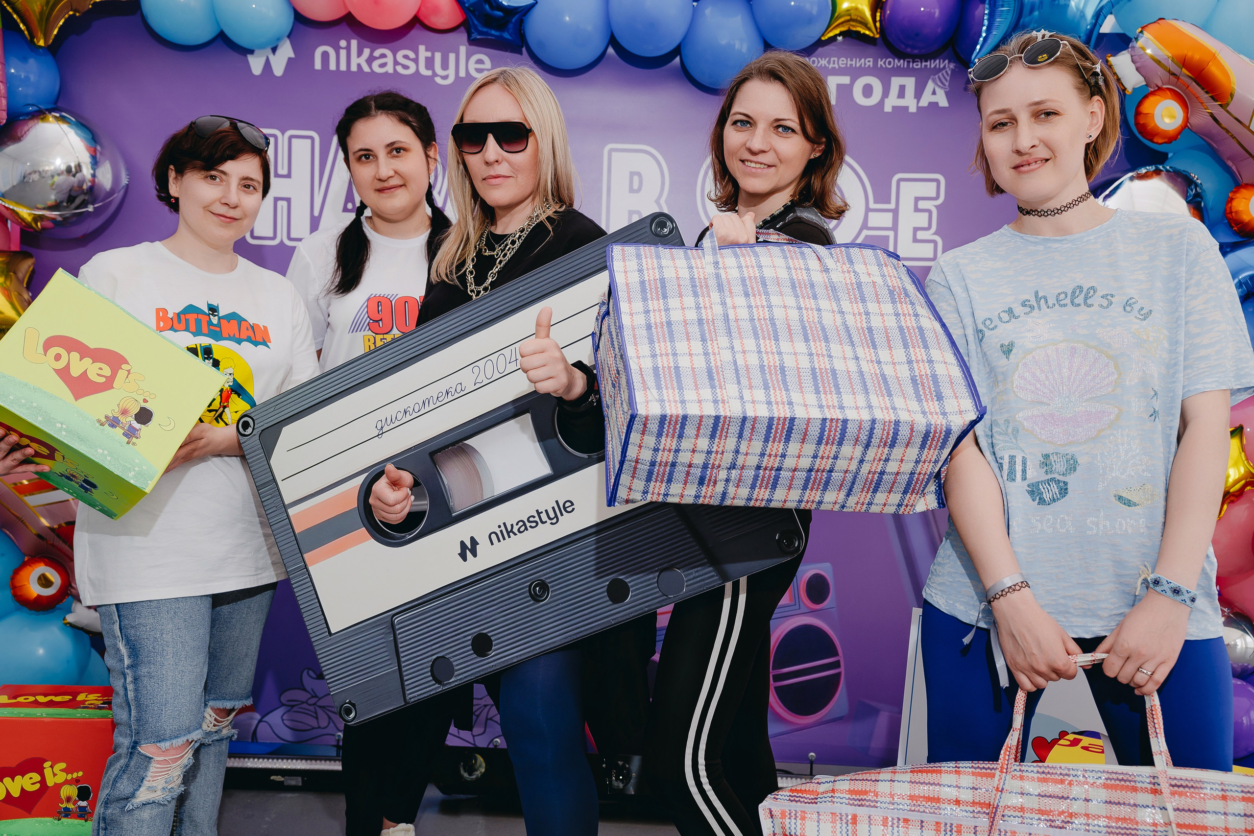 NikaStyle 22 года: назад в 90-Е (team building). Свадебный фотограф во Владимире Евгений Топаз