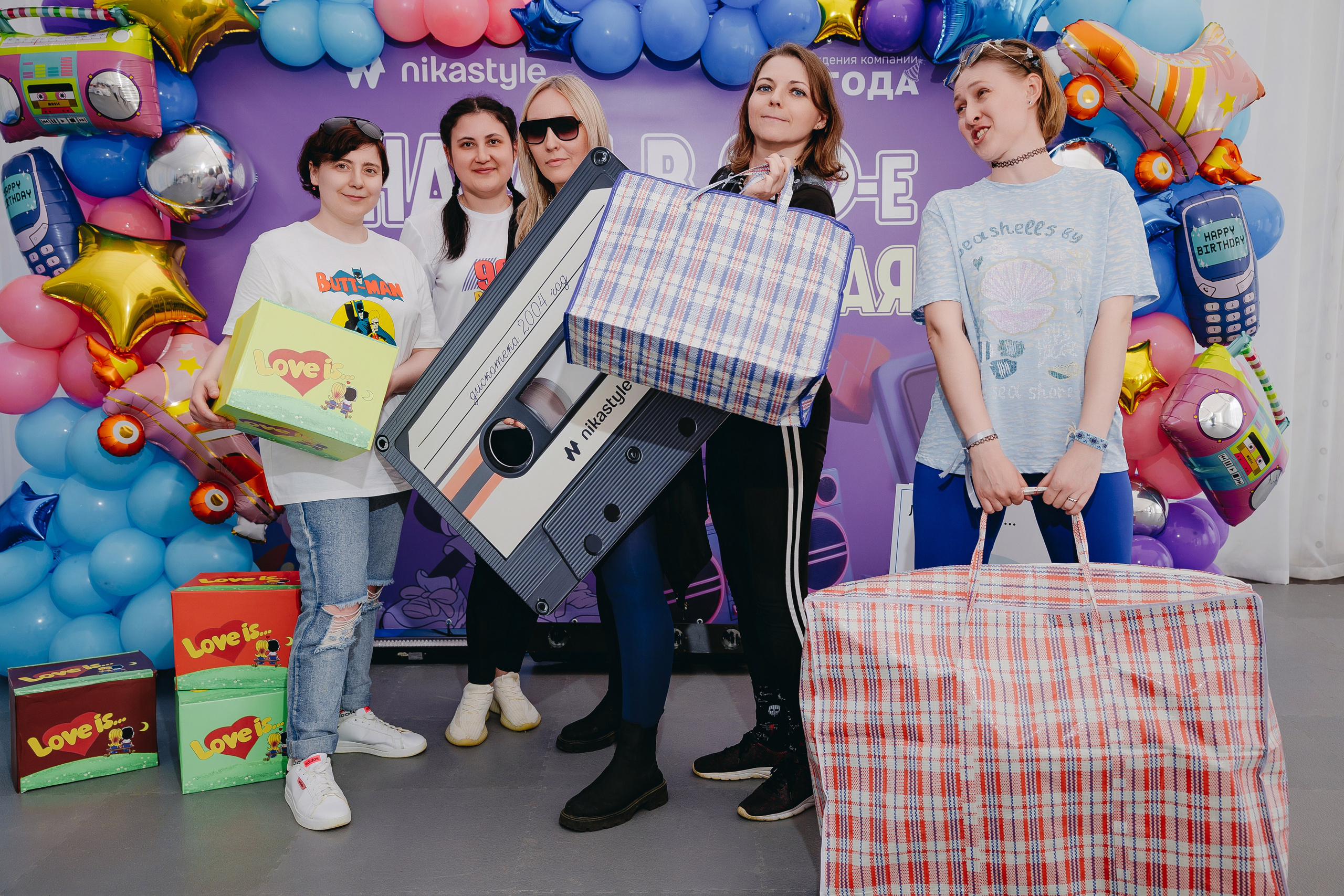 NikaStyle 22 года: назад в 90-Е (team building). Свадебный фотограф во Владимире Евгений Топаз