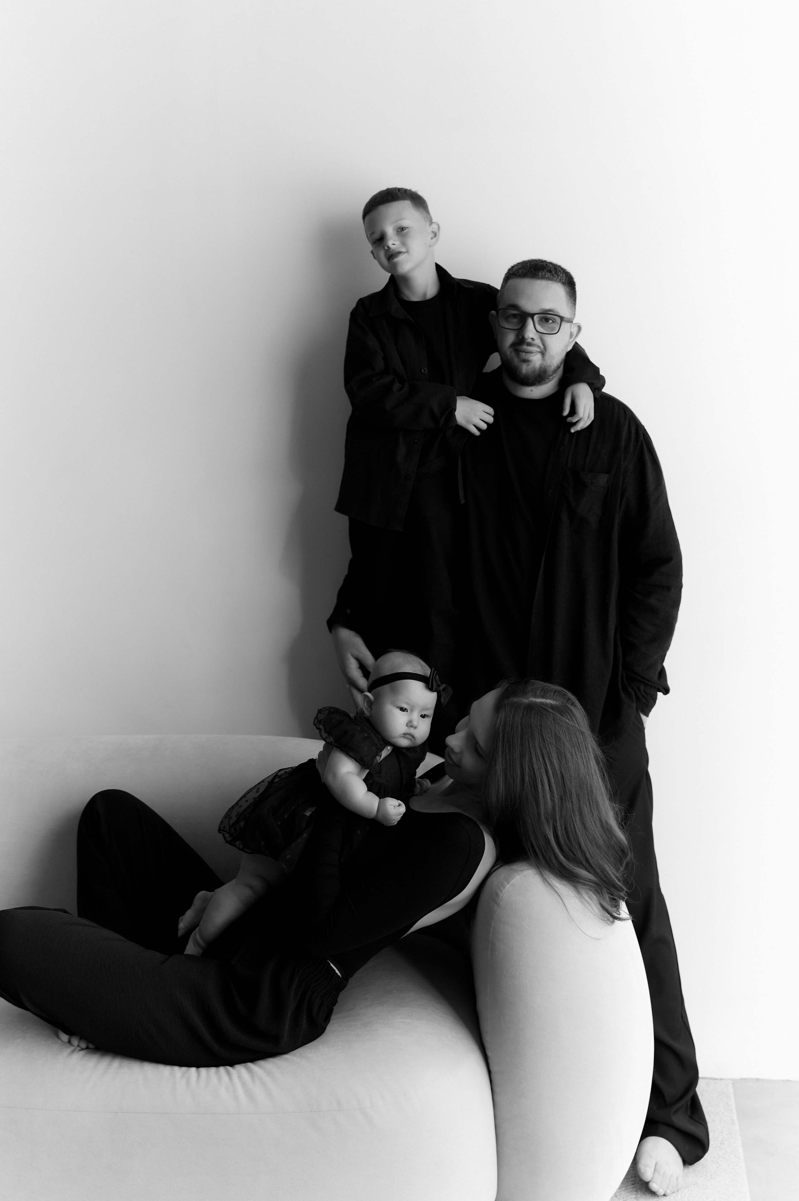 Лиза и ее семья. Фотограф Регина С