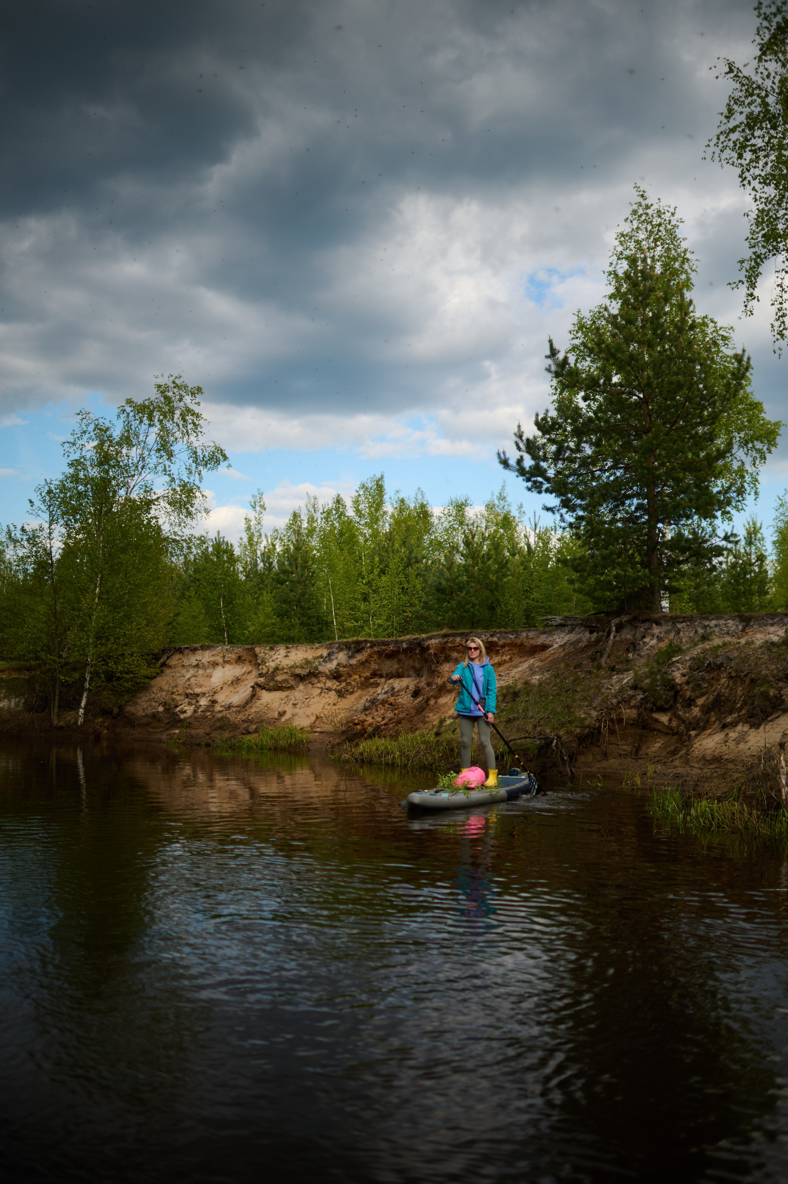 1 мая 2026. Сплав по реке Гуслица. Фотосъемки на сапах, Москва. Сплавы на сапах