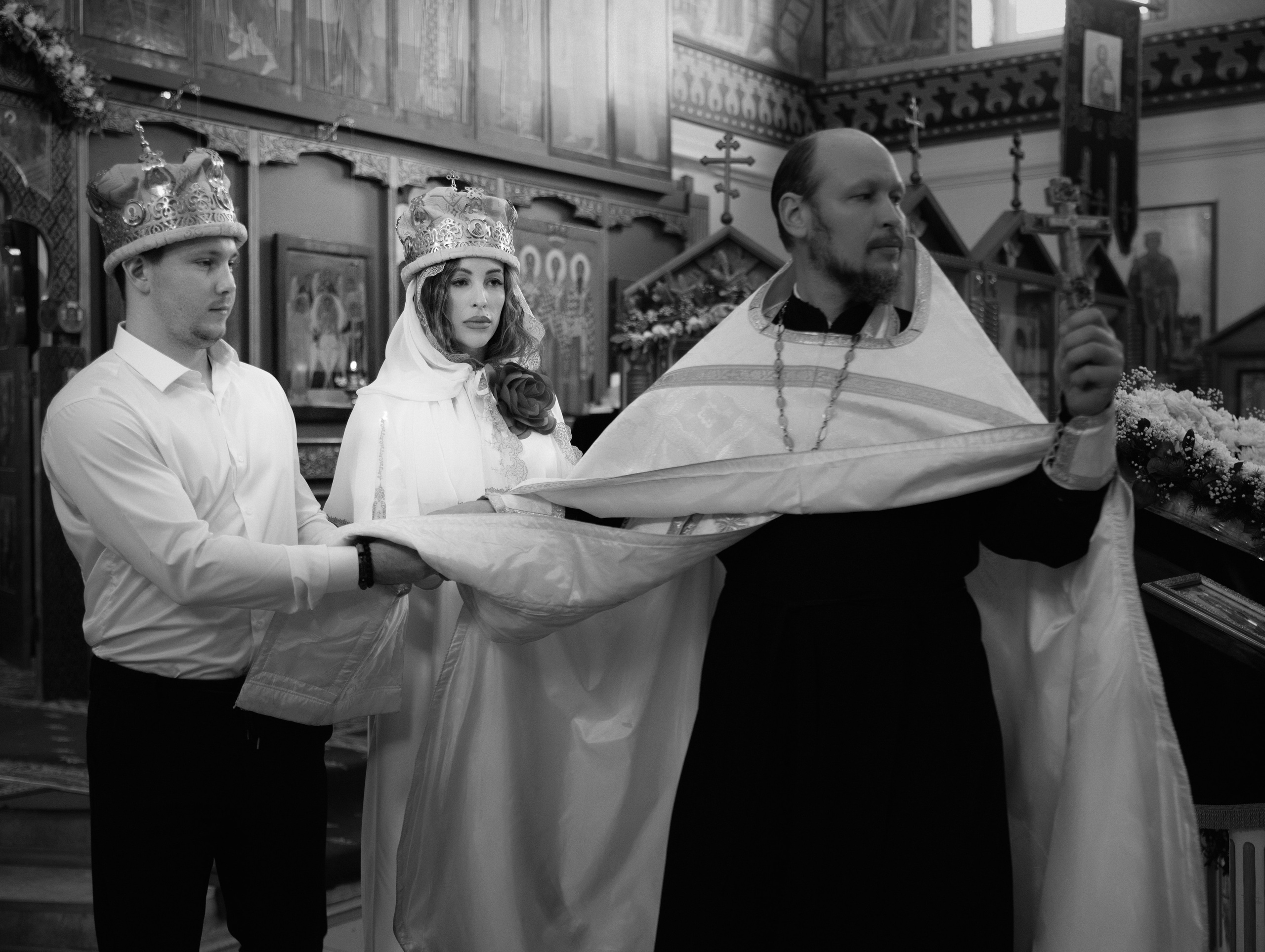 Вита и Роман. Венчание. Фотограф НСК-Кем-СПБ Александра Фомич