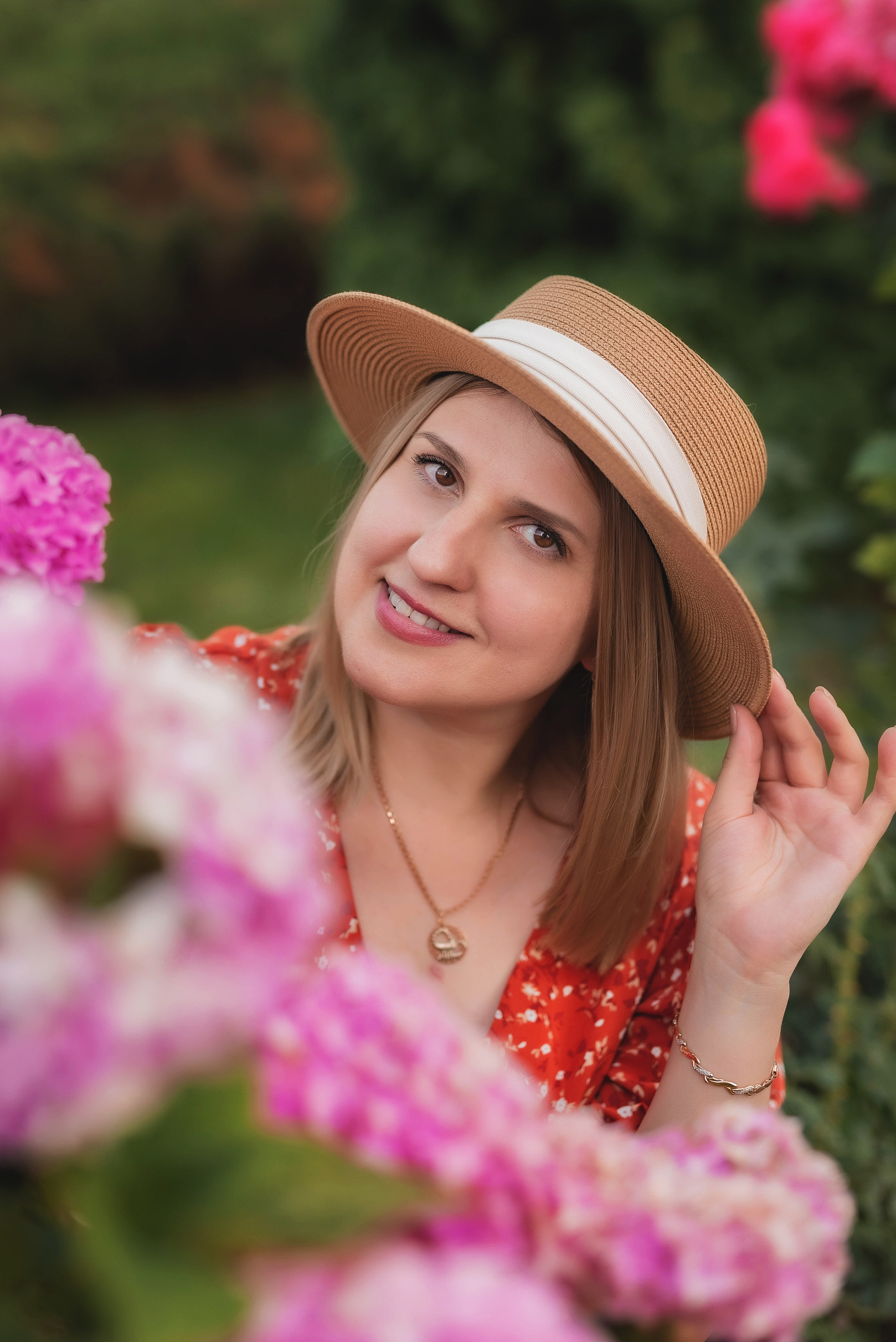 Фотосессия в гортензиях. Семейный, детский фотограф в Воронеже Анна Никитина