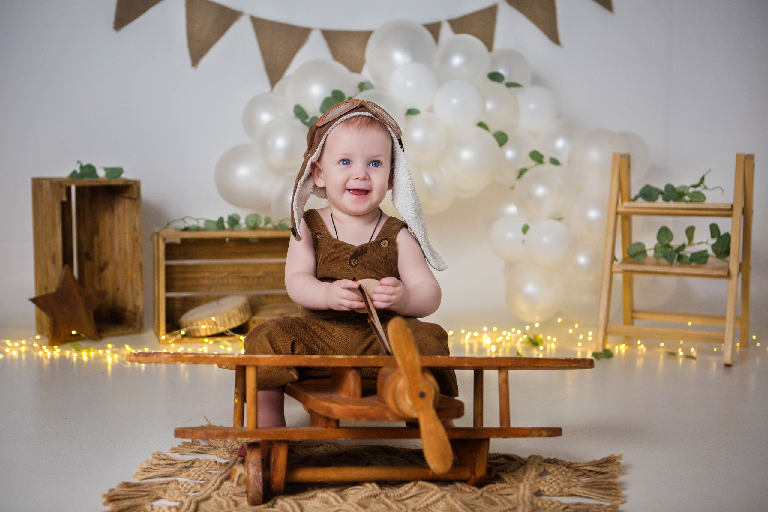 Макар, 1 год. Фотостудия «Антураж». Свадебный семейный и детский фотограф в Краснодаре Карина Федоровская