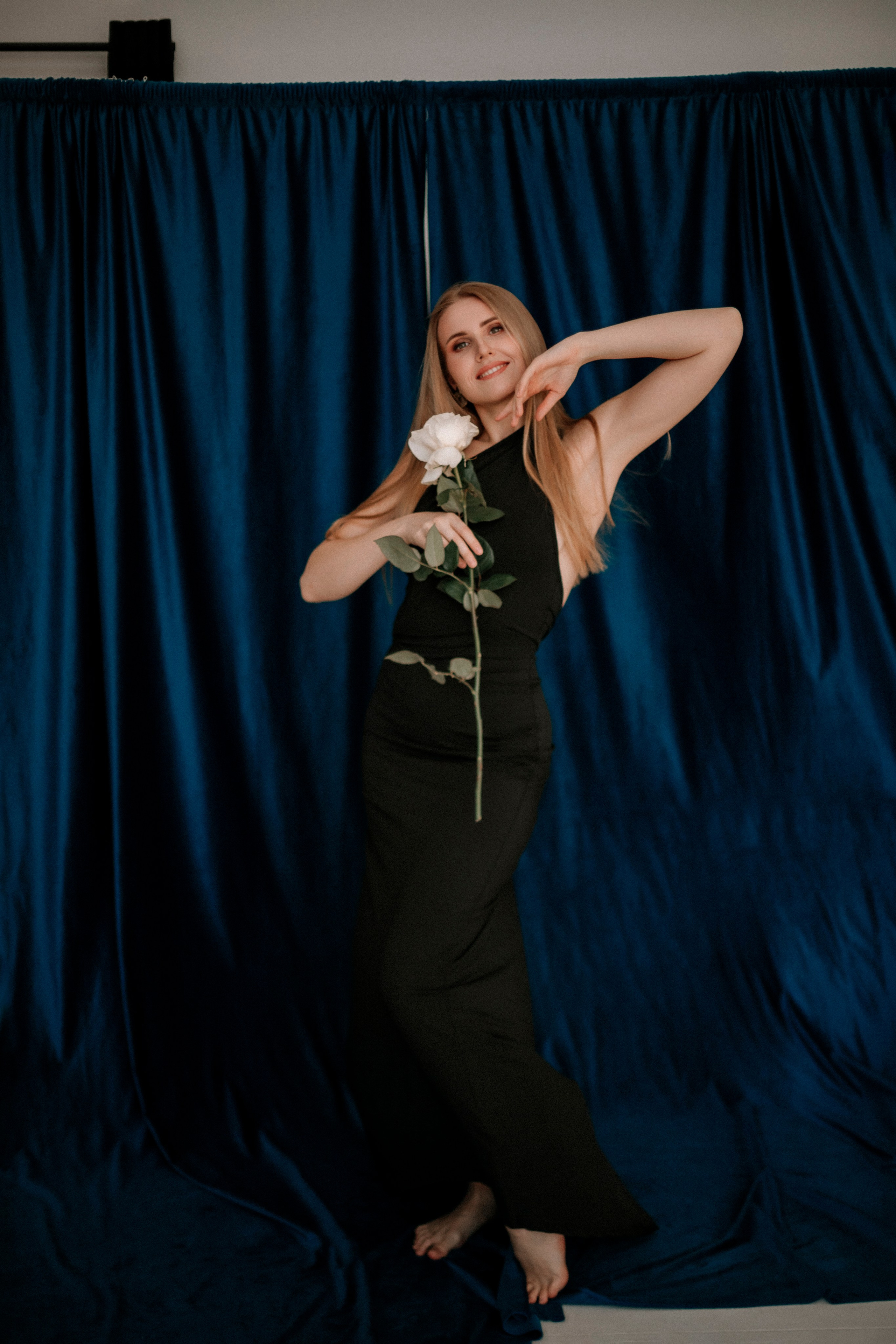 Съемка в тканях, Анастасия. Фотограф Калуга