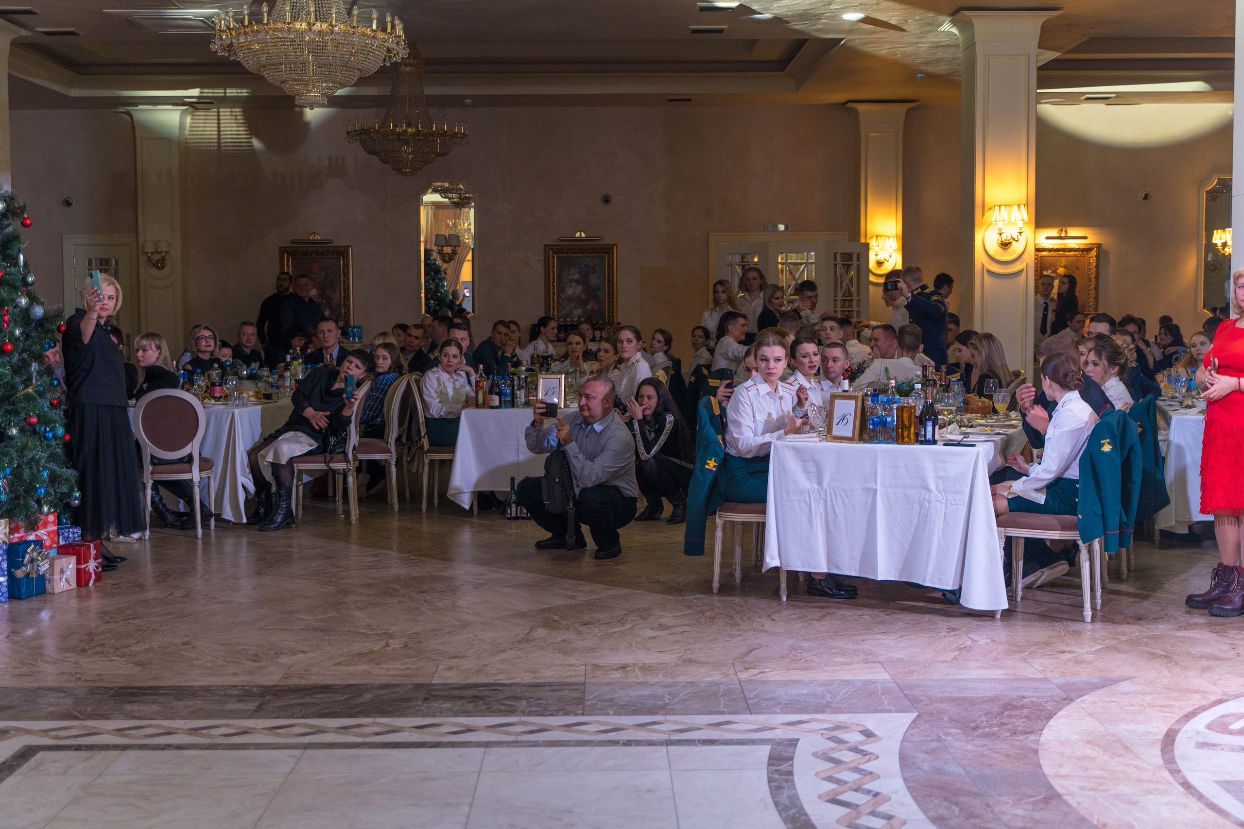 Фотосъемка выпуска военной академии и вручение дипломов