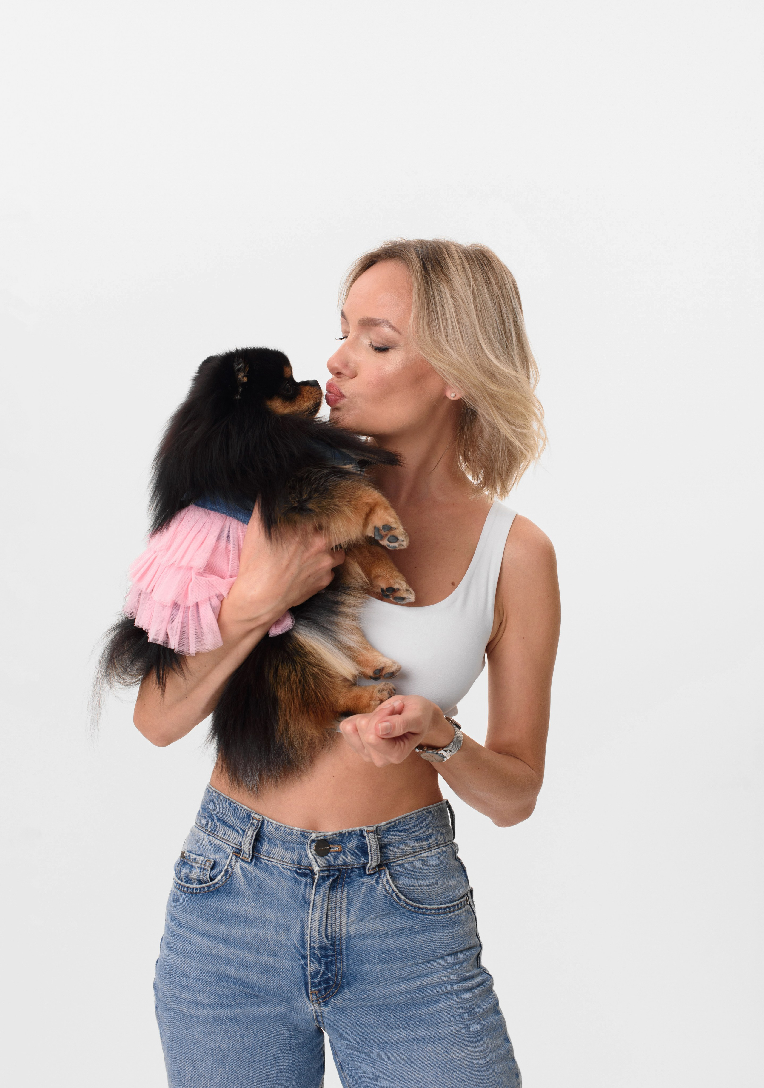 Натали и шпицы @natali_157_ilicheva. Фотограф Москва Юлия Джепко