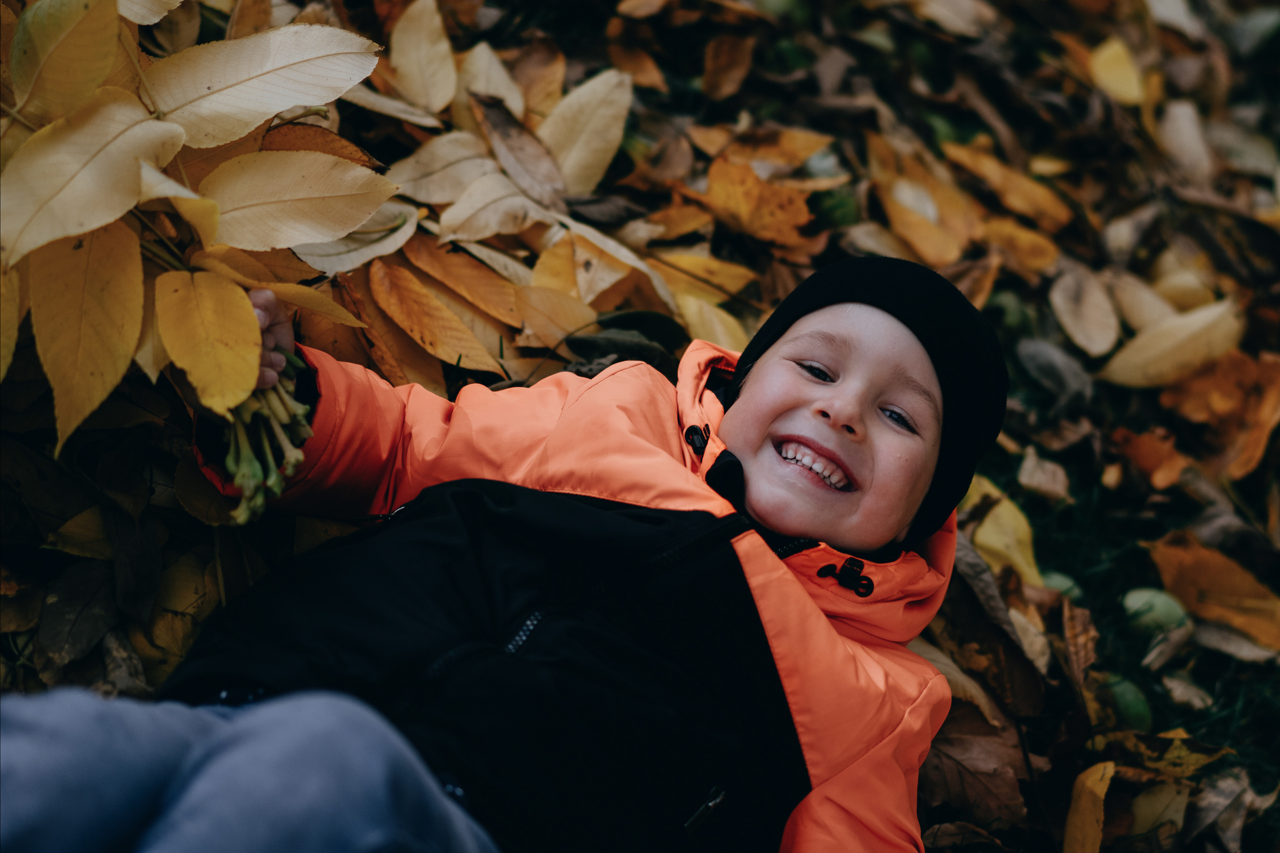 Аня, Стёпа и осень. Фотограф в Санкт-Петербурге Батурина Елена