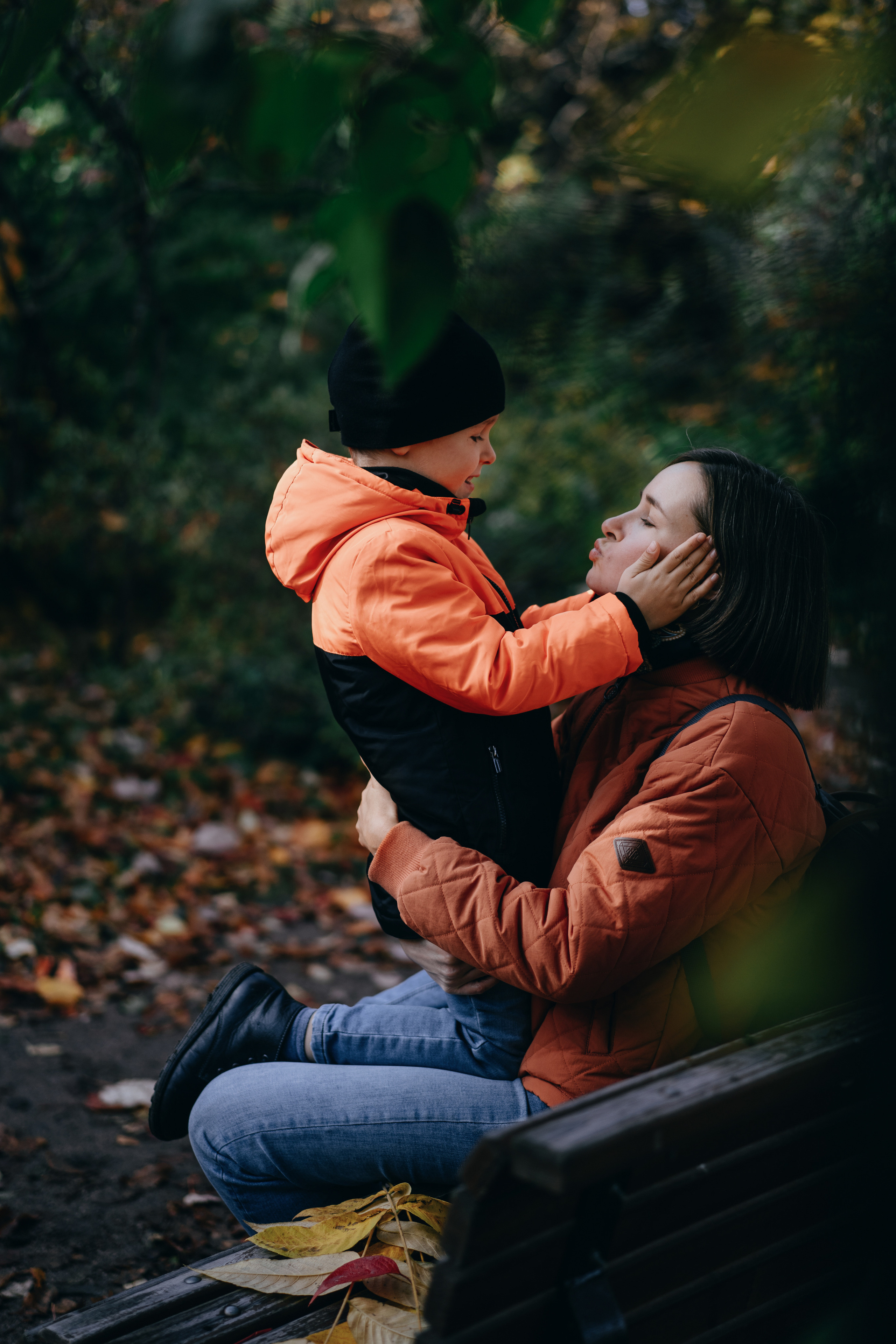 Аня, Стёпа и осень. Фотограф в Санкт-Петербурге Батурина Елена