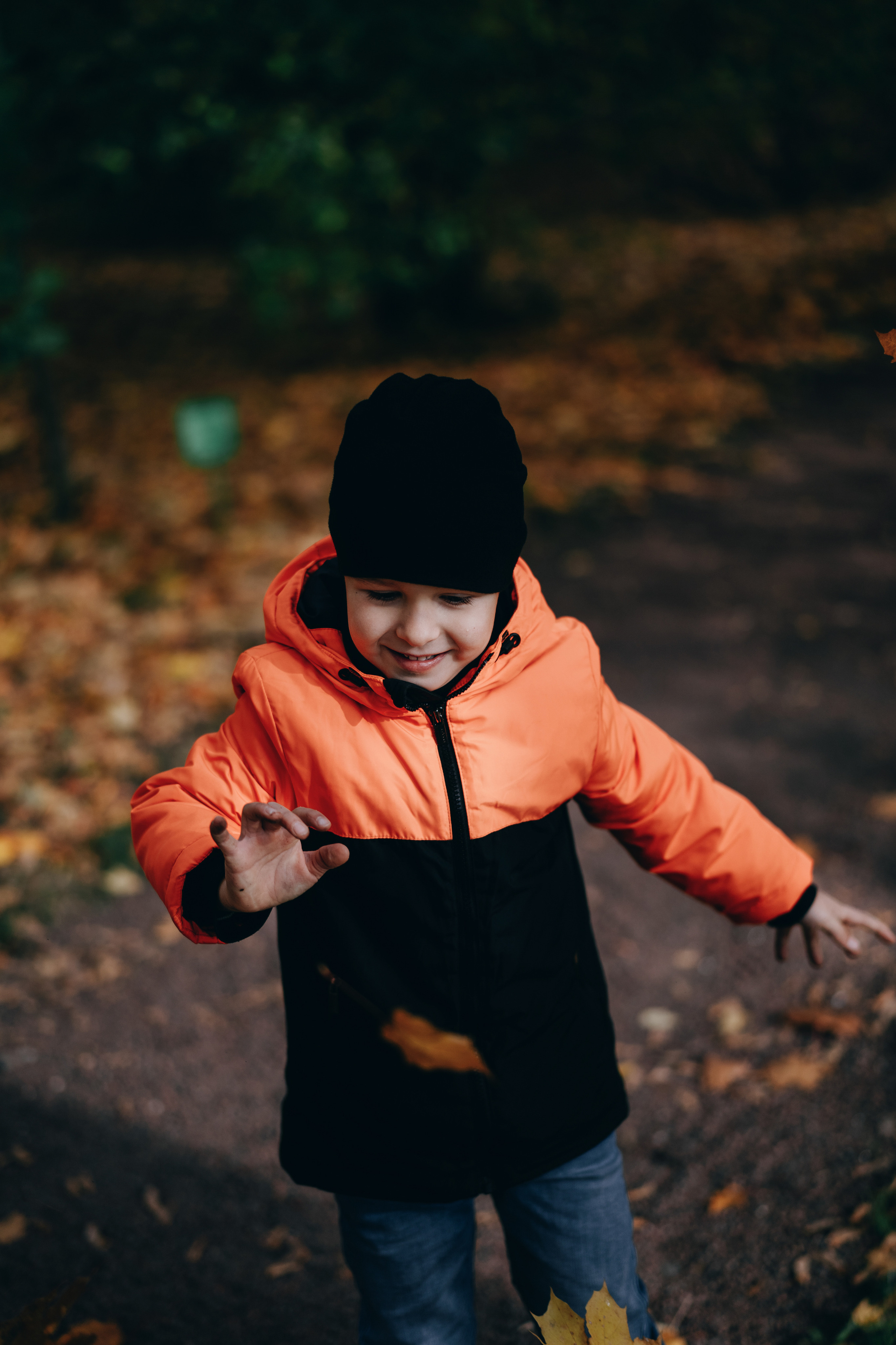 Аня, Стёпа и осень. Фотограф в Санкт-Петербурге Батурина Елена