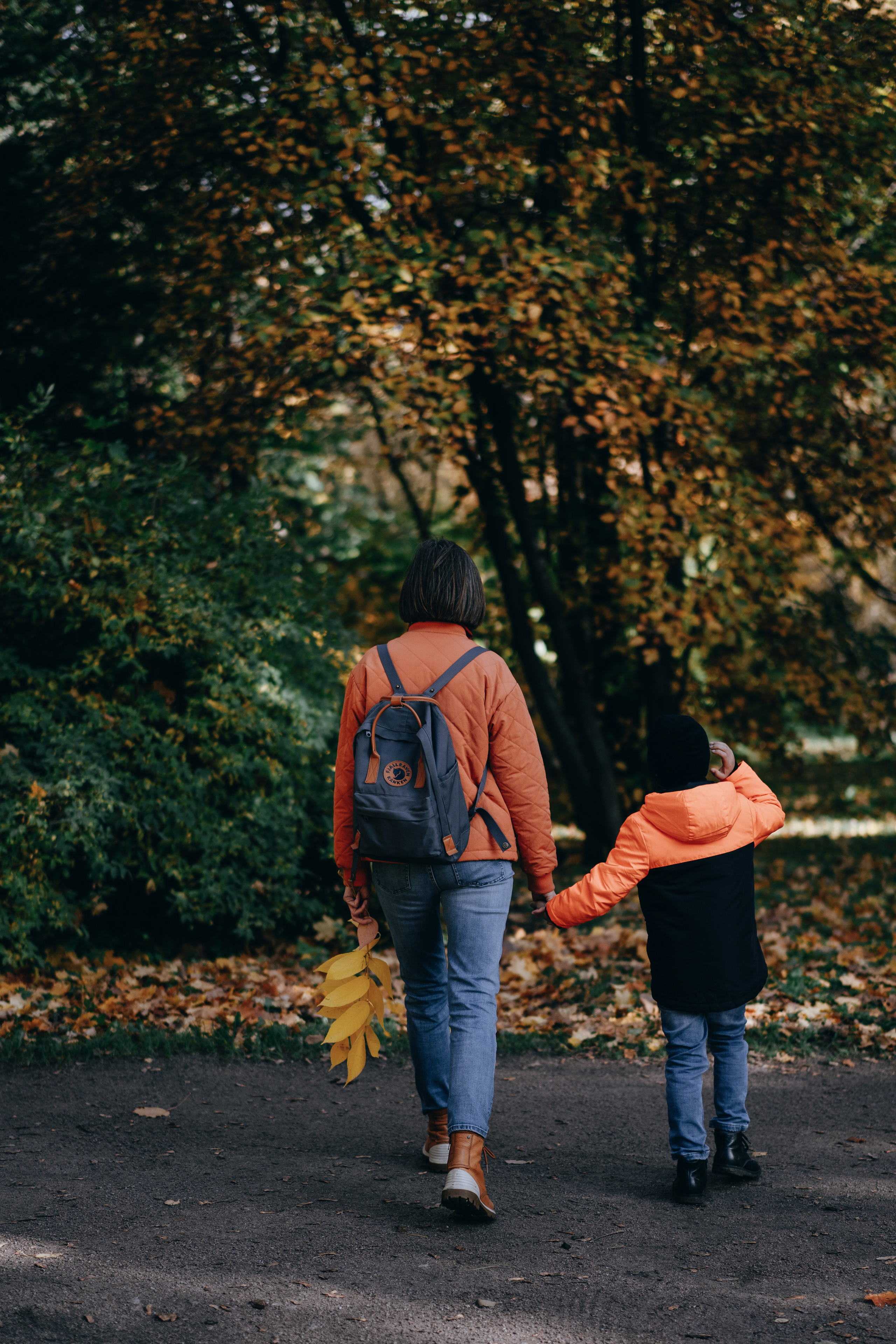 Аня, Стёпа и осень. Фотограф в Санкт-Петербурге Батурина Елена