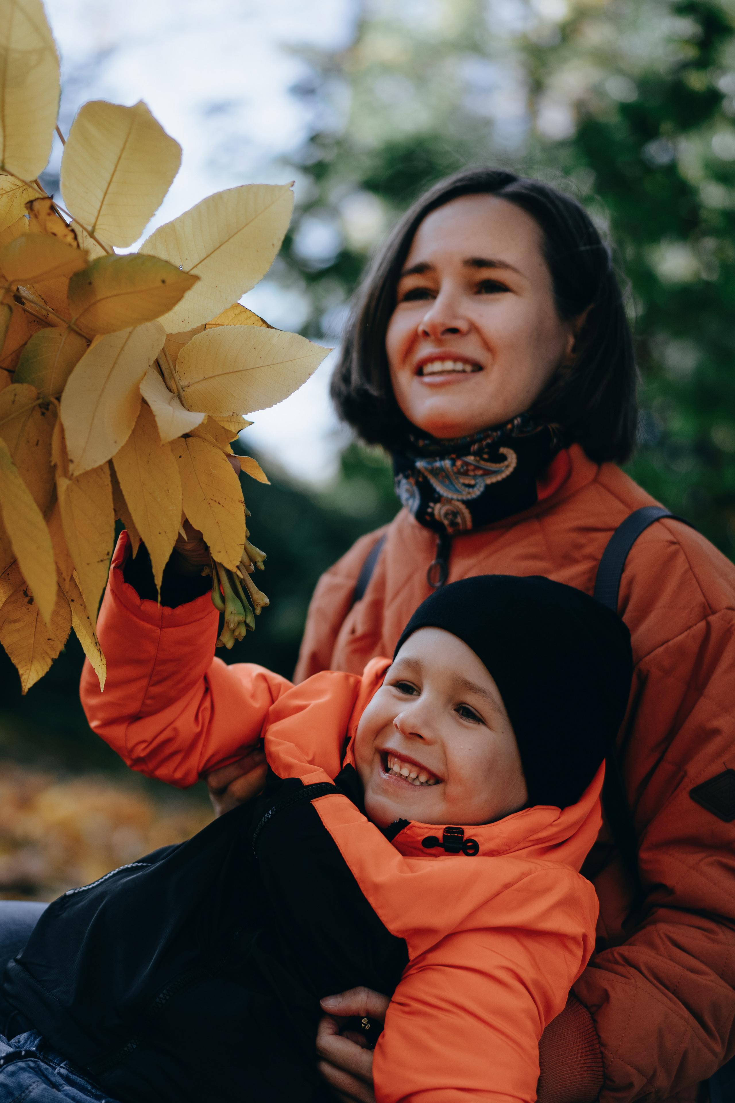 Аня, Стёпа и осень. Фотограф в Санкт-Петербурге Батурина Елена