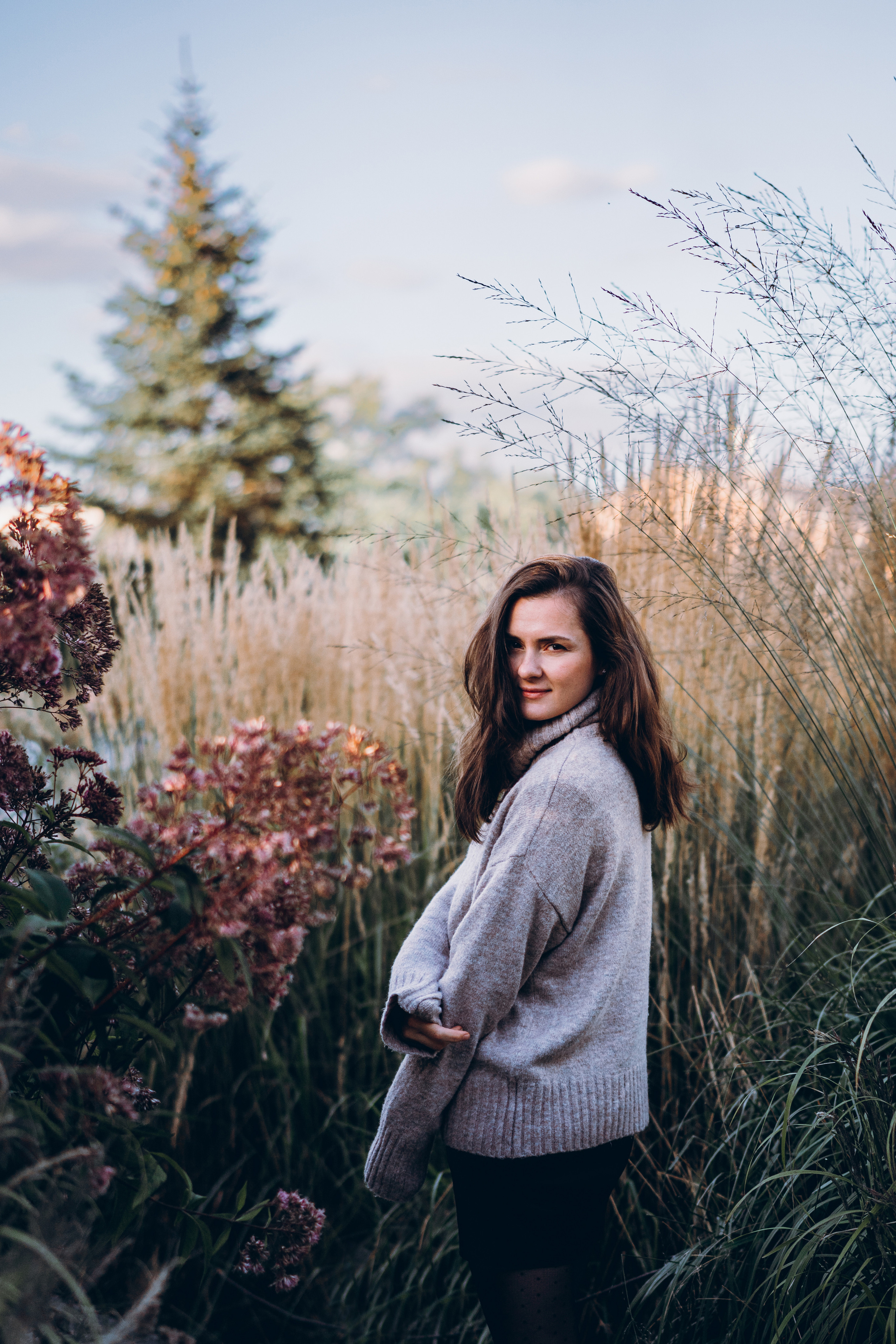 Катя и травы. Фотограф в Санкт-Петербурге Батурина Елена