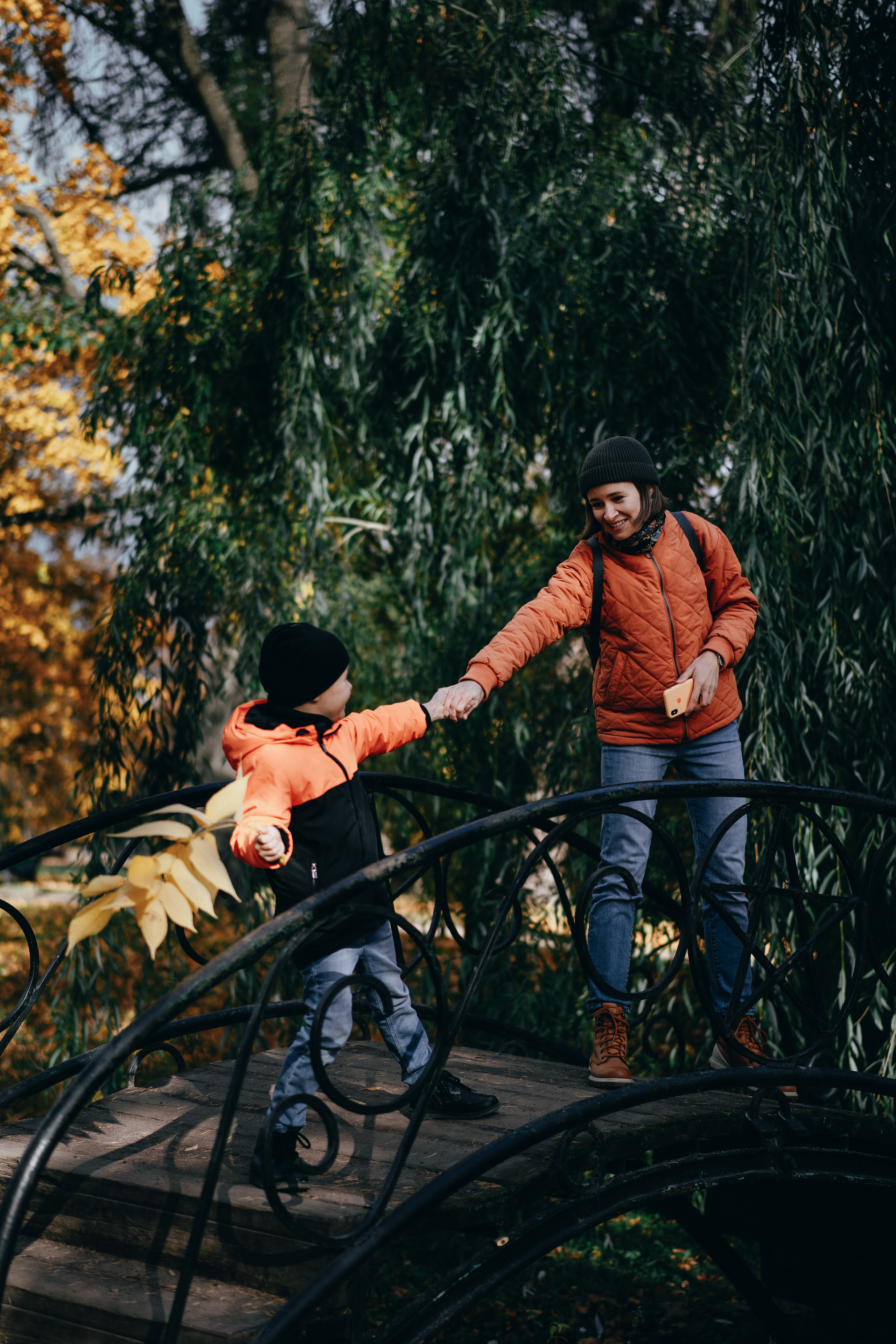 Аня, Стёпа и осень. Фотограф в Санкт-Петербурге Батурина Елена