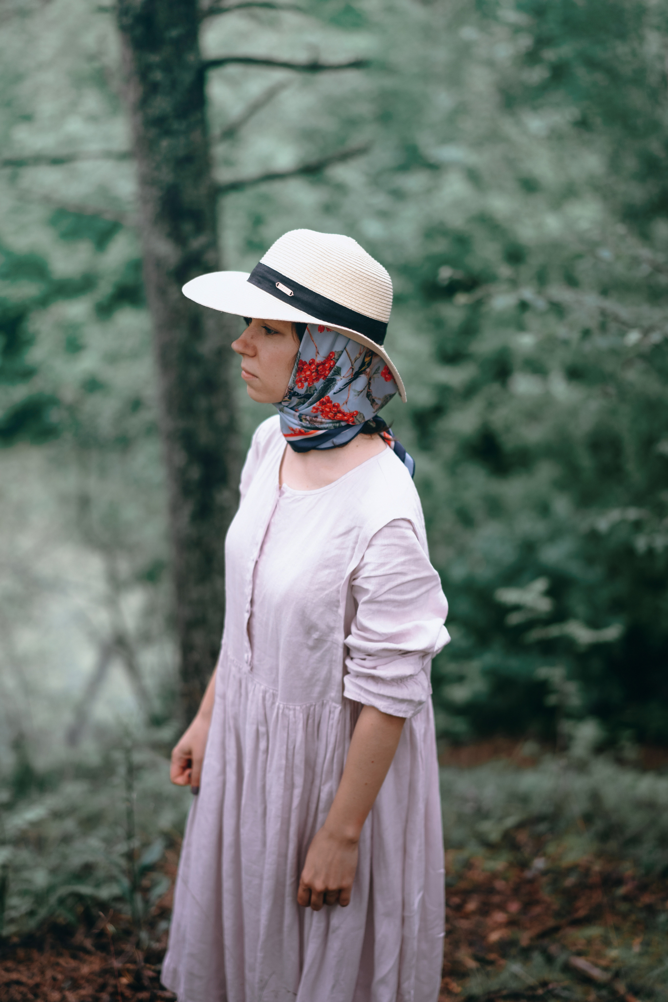 Для бренда Tenka Blichok в лесу. Фотограф в Санкт-Петербурге Батурина Елена