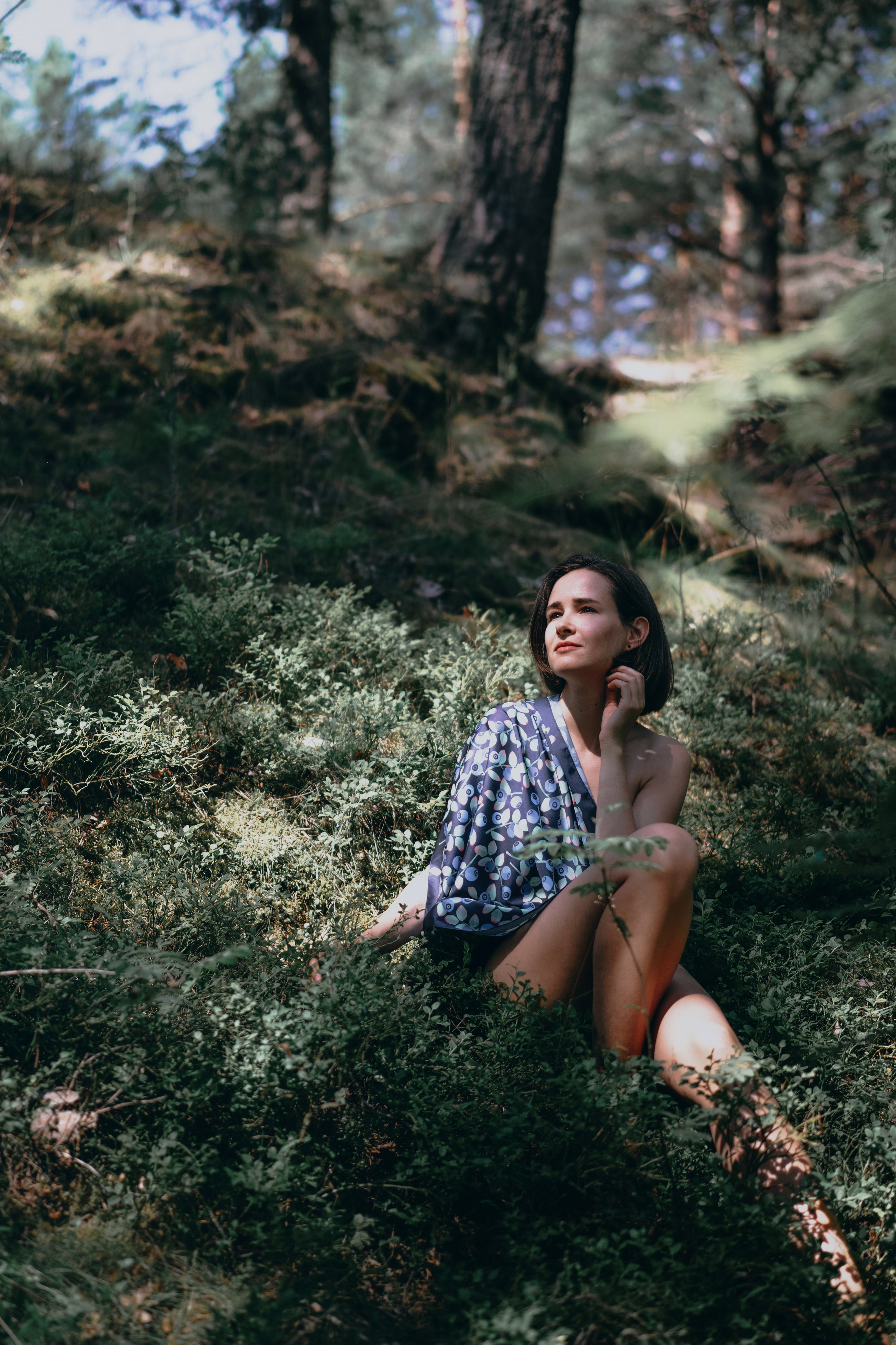 Для бренда Tenka Blichok в лесу. Фотограф в Санкт-Петербурге Батурина Елена