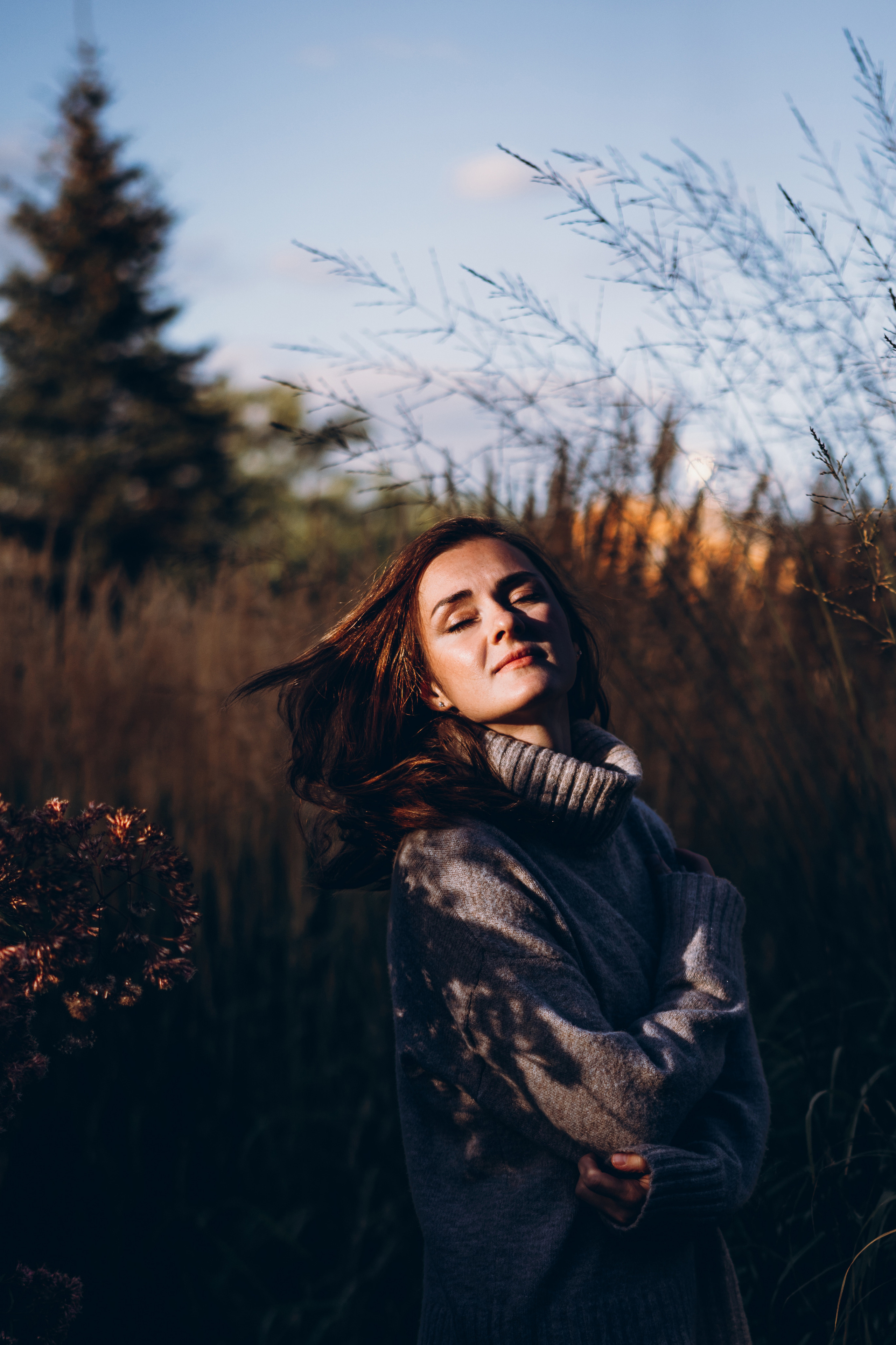 Катя и травы. Фотограф в Санкт-Петербурге Батурина Елена