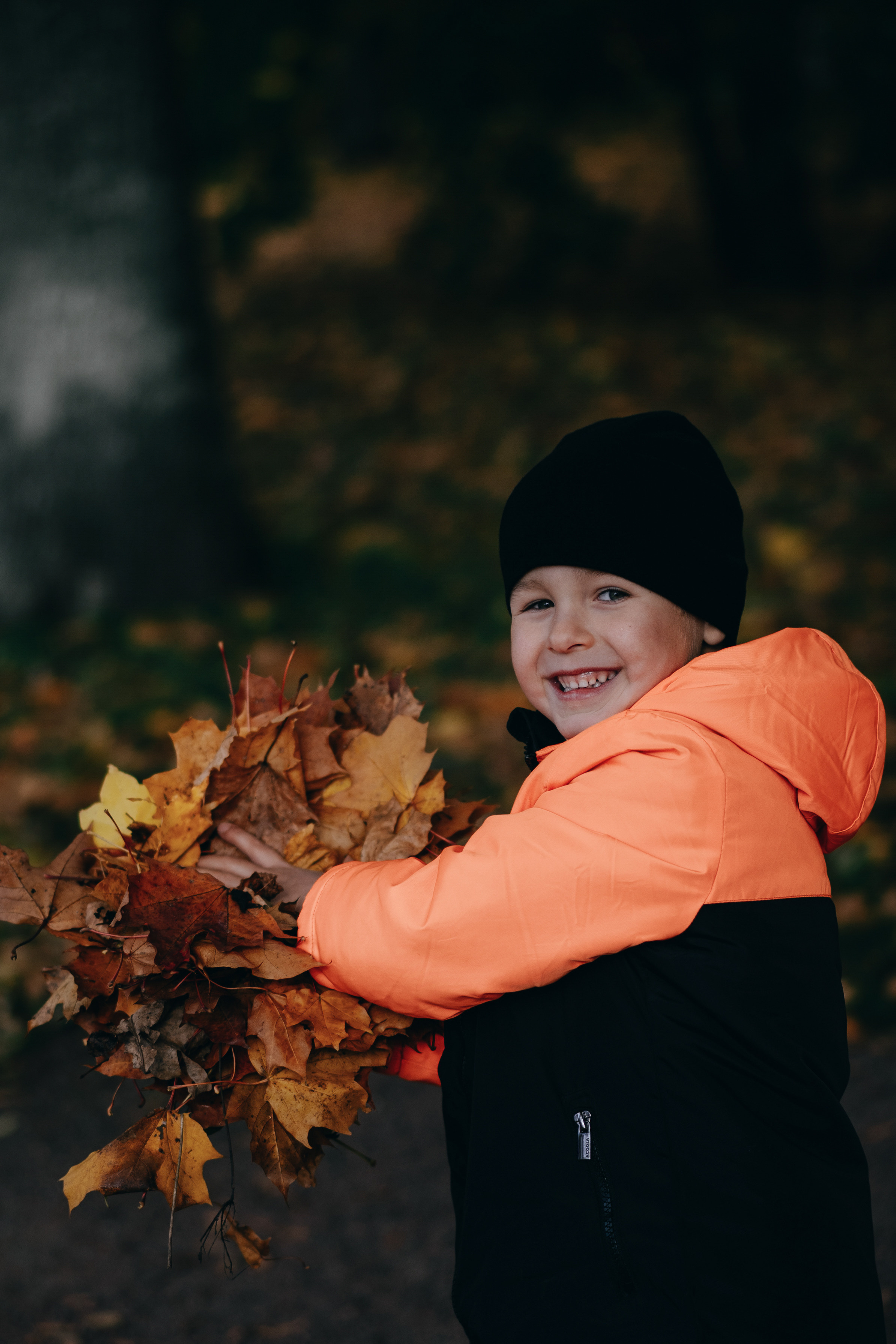 Аня, Стёпа и осень. Фотограф в Санкт-Петербурге Батурина Елена