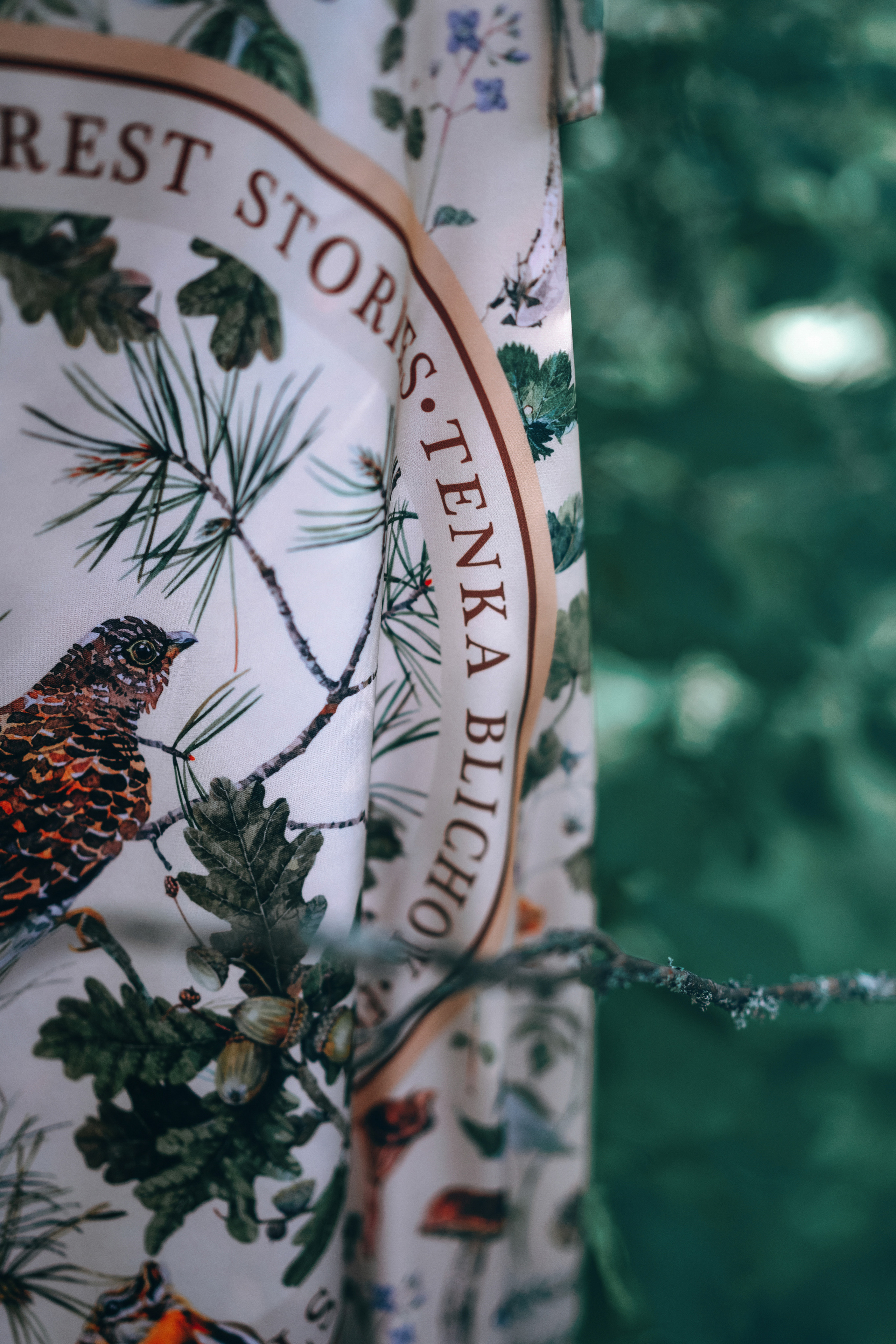 Для бренда Tenka Blichok в лесу. Фотограф в Санкт-Петербурге Батурина Елена