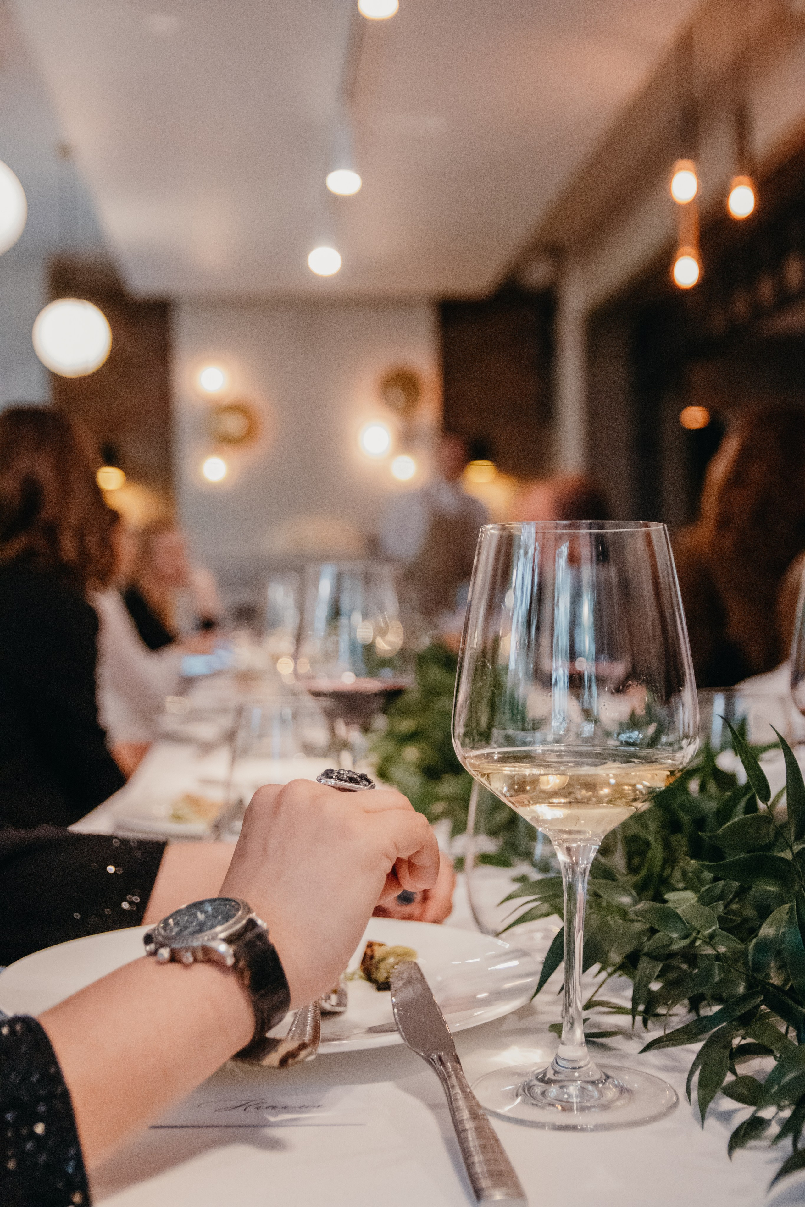 Свадебный ужин. Семейный фотограф в Москве