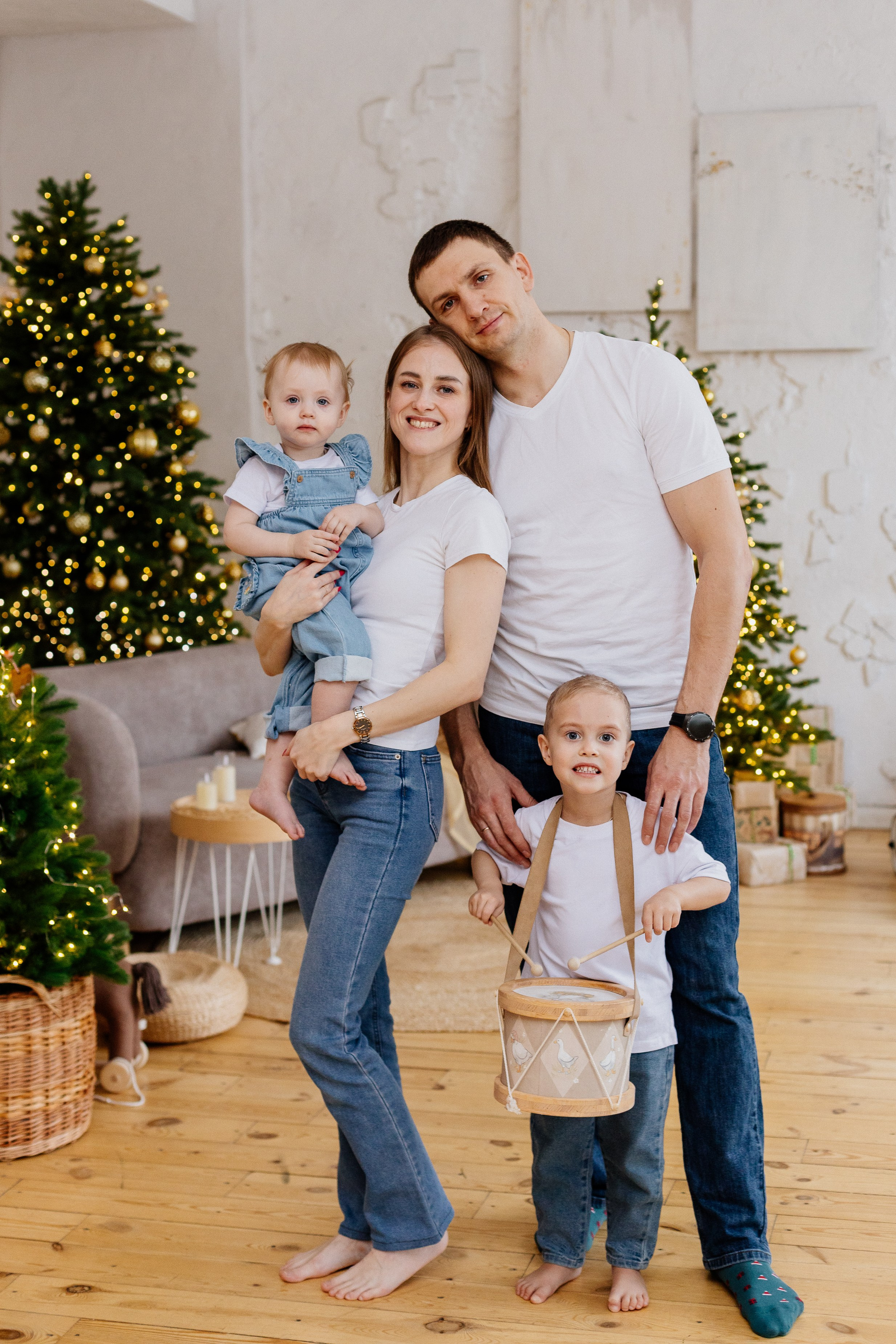 Саша, Алла, Юра и Кира. Семейный фотограф Трусова Евгения в Екатеринбурге