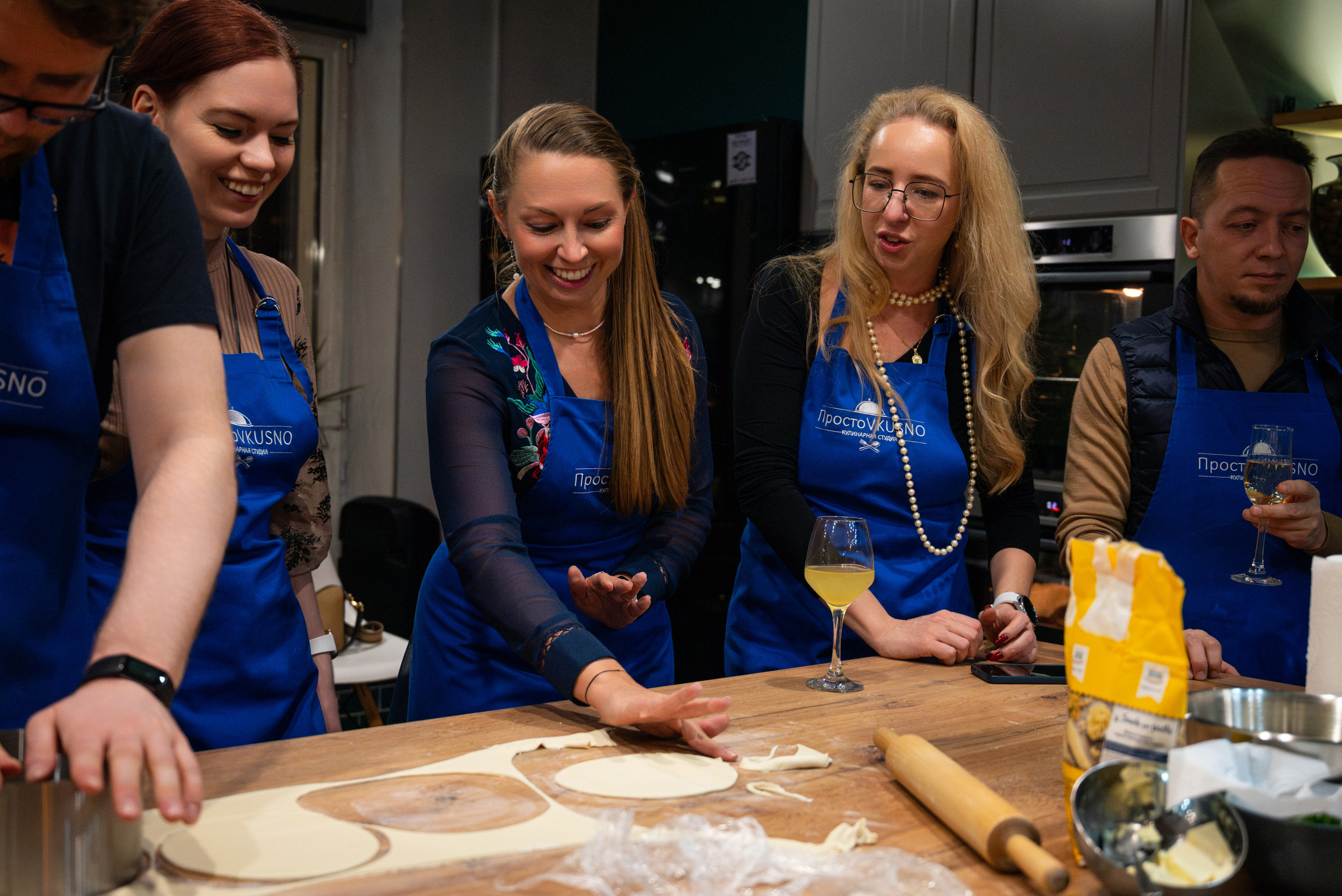 Кулинарный мастер класс. Фотограф мероприятий в Москве