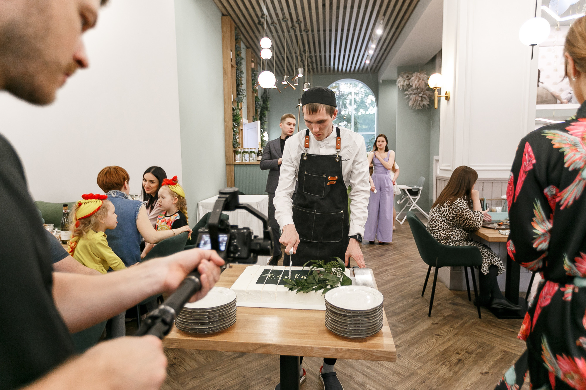 Открытие семейного ресторана Оливка.Часть 2