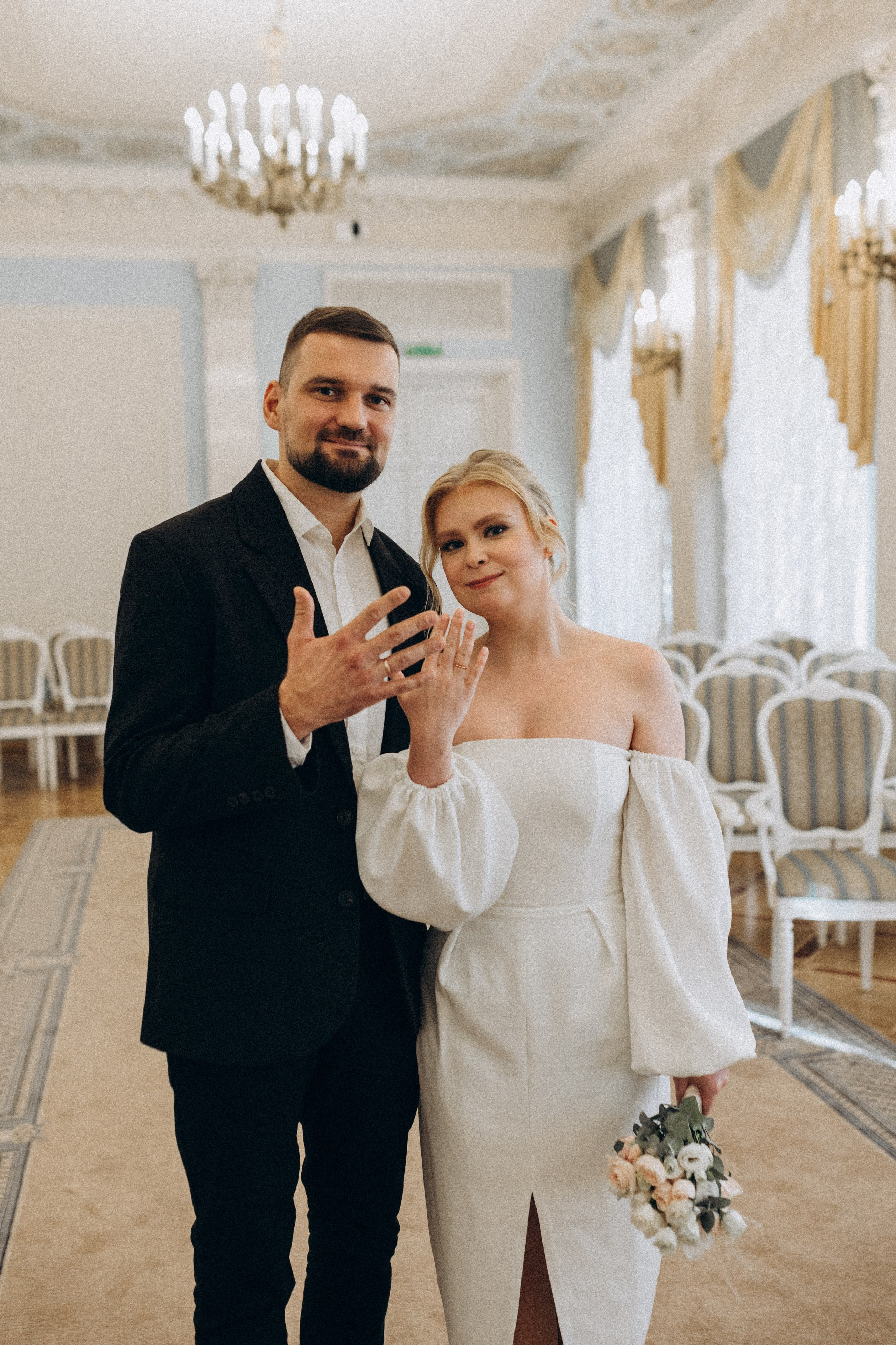 Михаил и Анастасия | Загс Кировского района. Свадебный и love story фотограф в Санкт-Петербурге