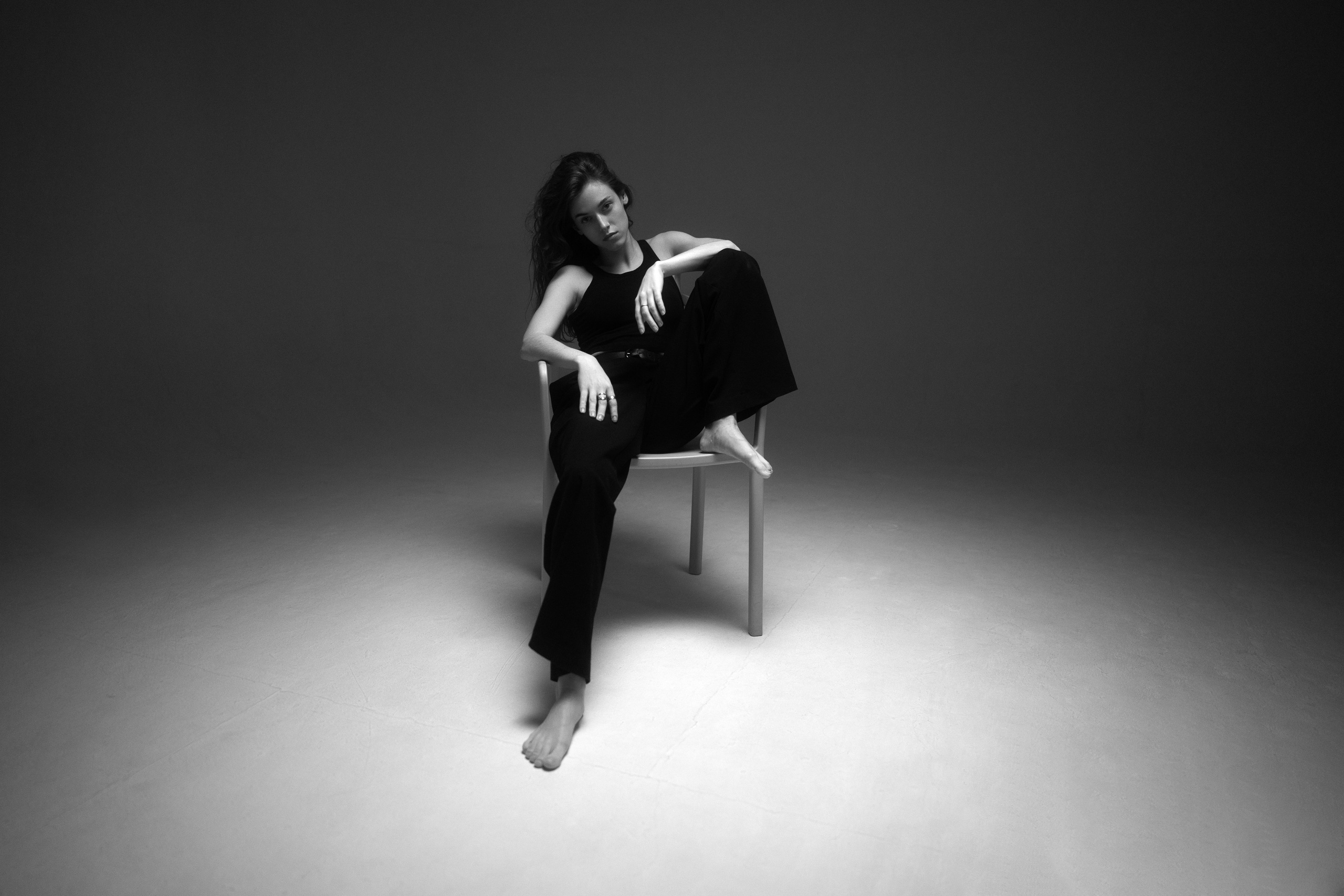 Портретная фотосессия Тани в студии, Казань — Нежность и стиль