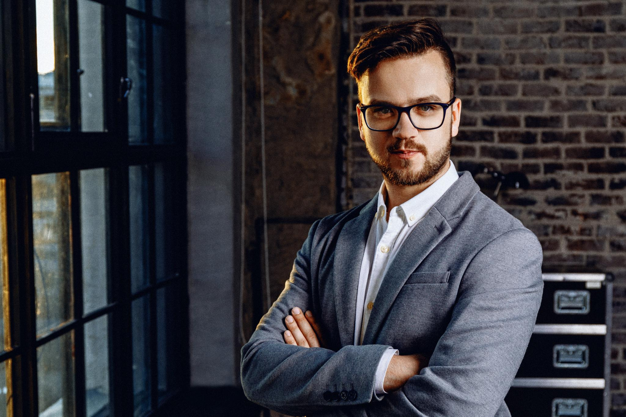 Мужской портерт. Фотограф Виталий Шупилов