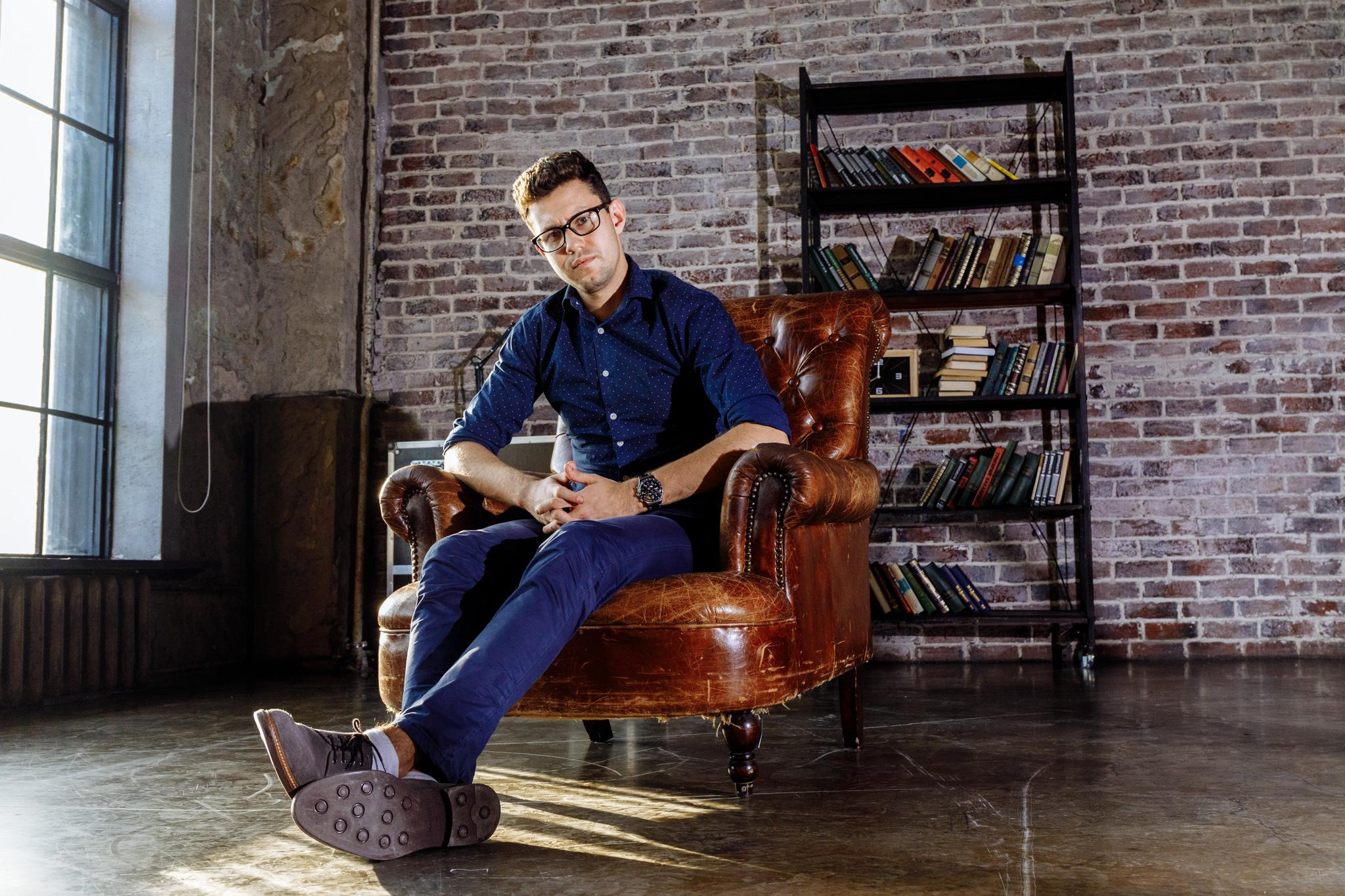 Мужской портерт. Фотограф Виталий Шупилов