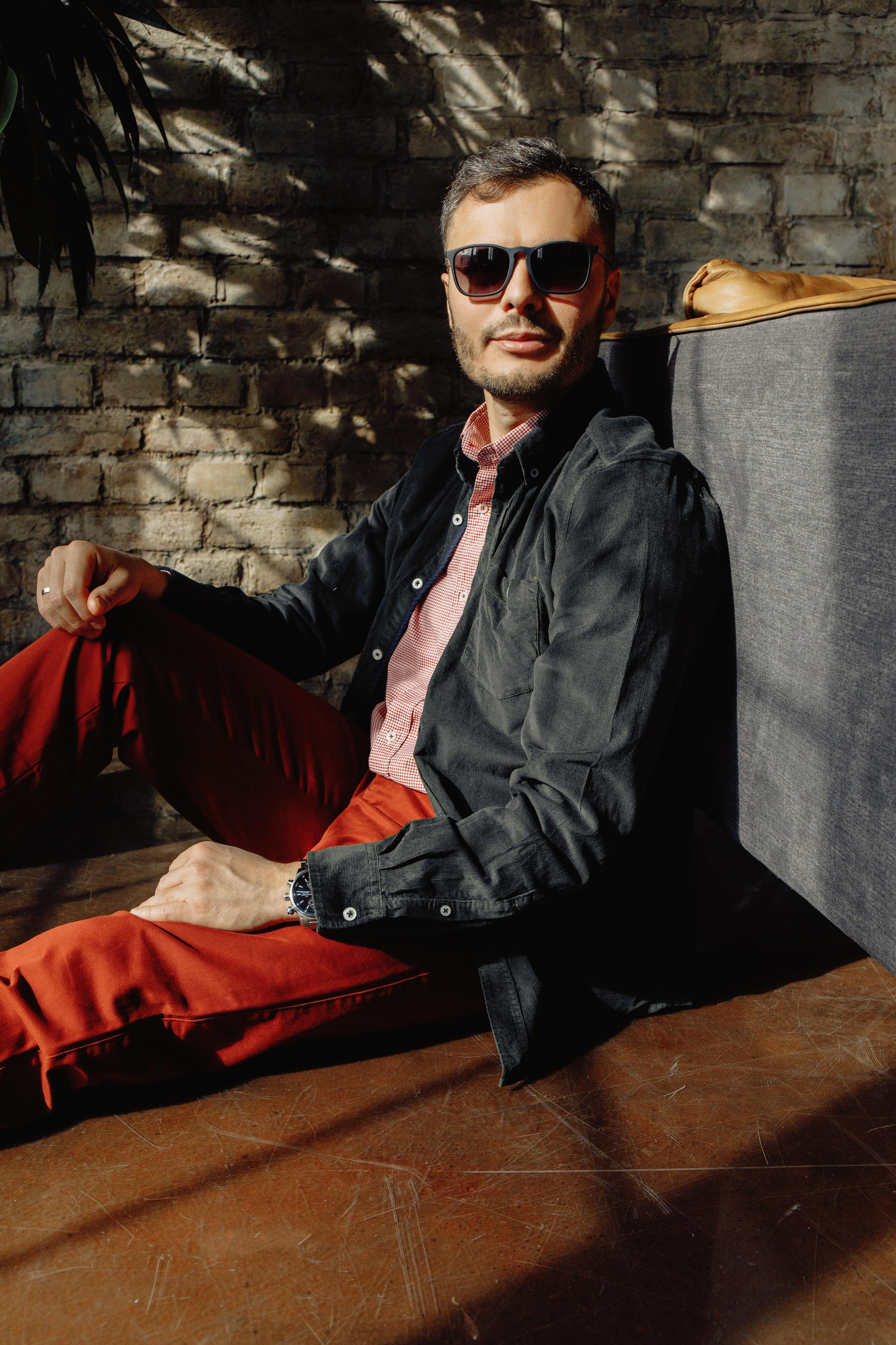 Мужской портерт. Фотограф Виталий Шупилов