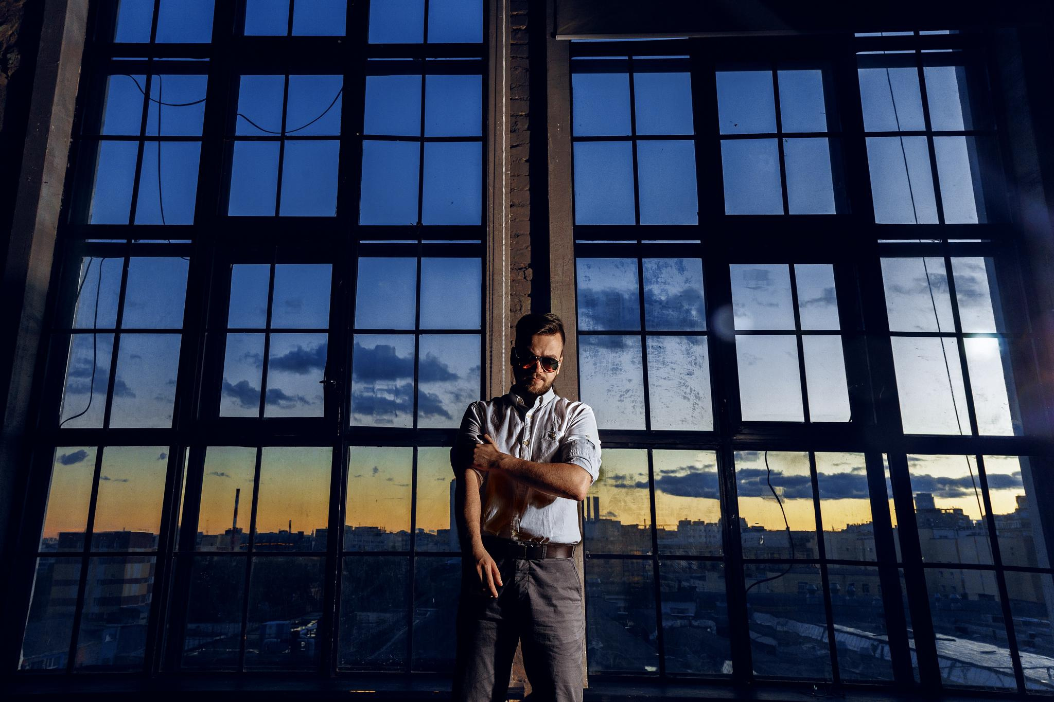 Мужской портерт. Фотограф Виталий Шупилов