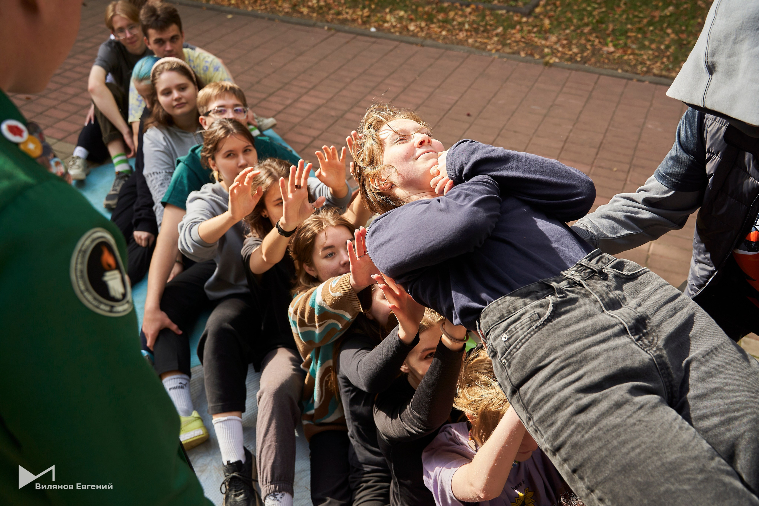 Мероприятие «Веревка» для первокурсников ННГАСУ. Репортажный фотограф Вилянов Евгений. Нижний Новгород