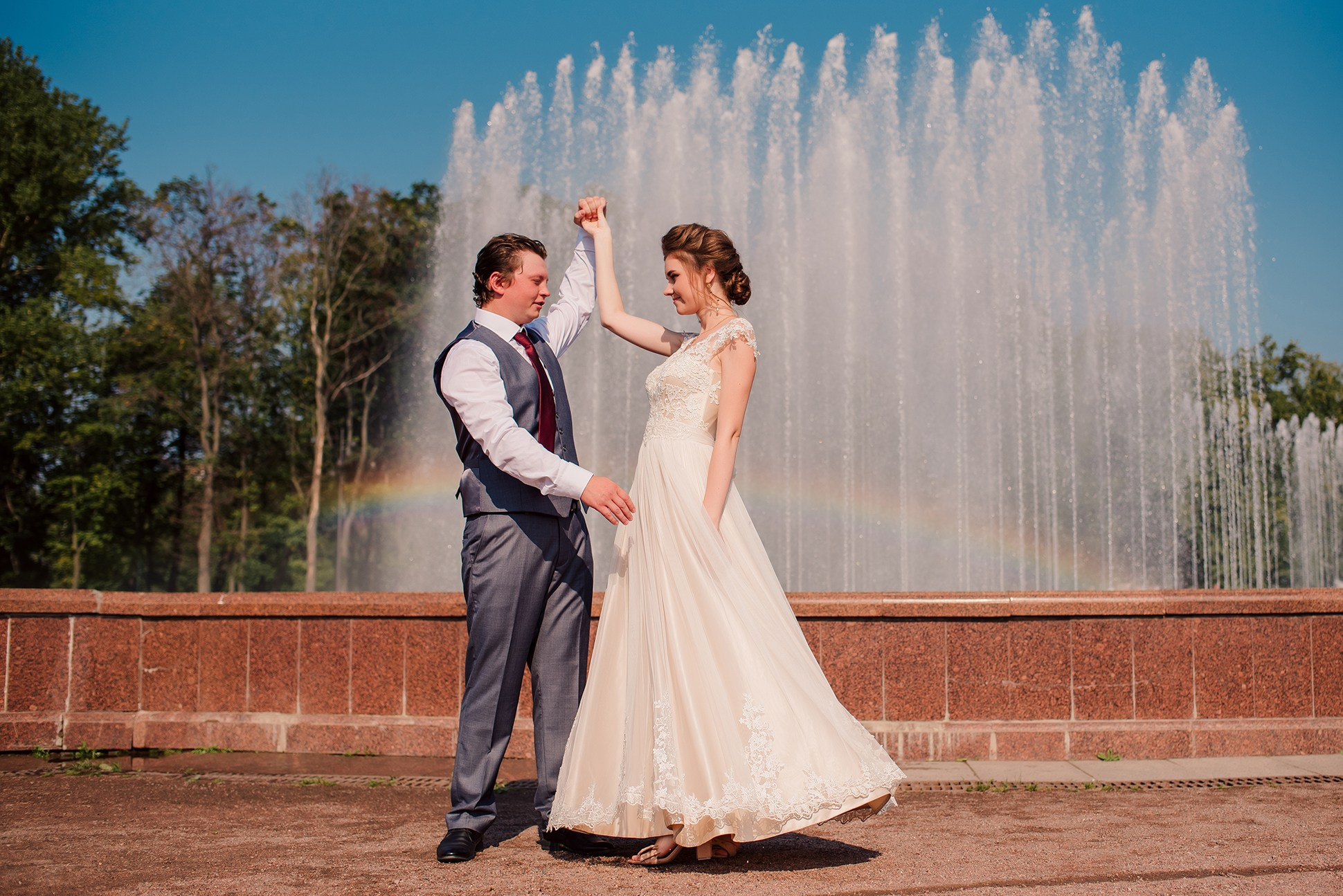 Даша и Паша. Южно-Приморский парк. Семейный и Свадебный фотограф. Санкт-Петербург. Пушкин