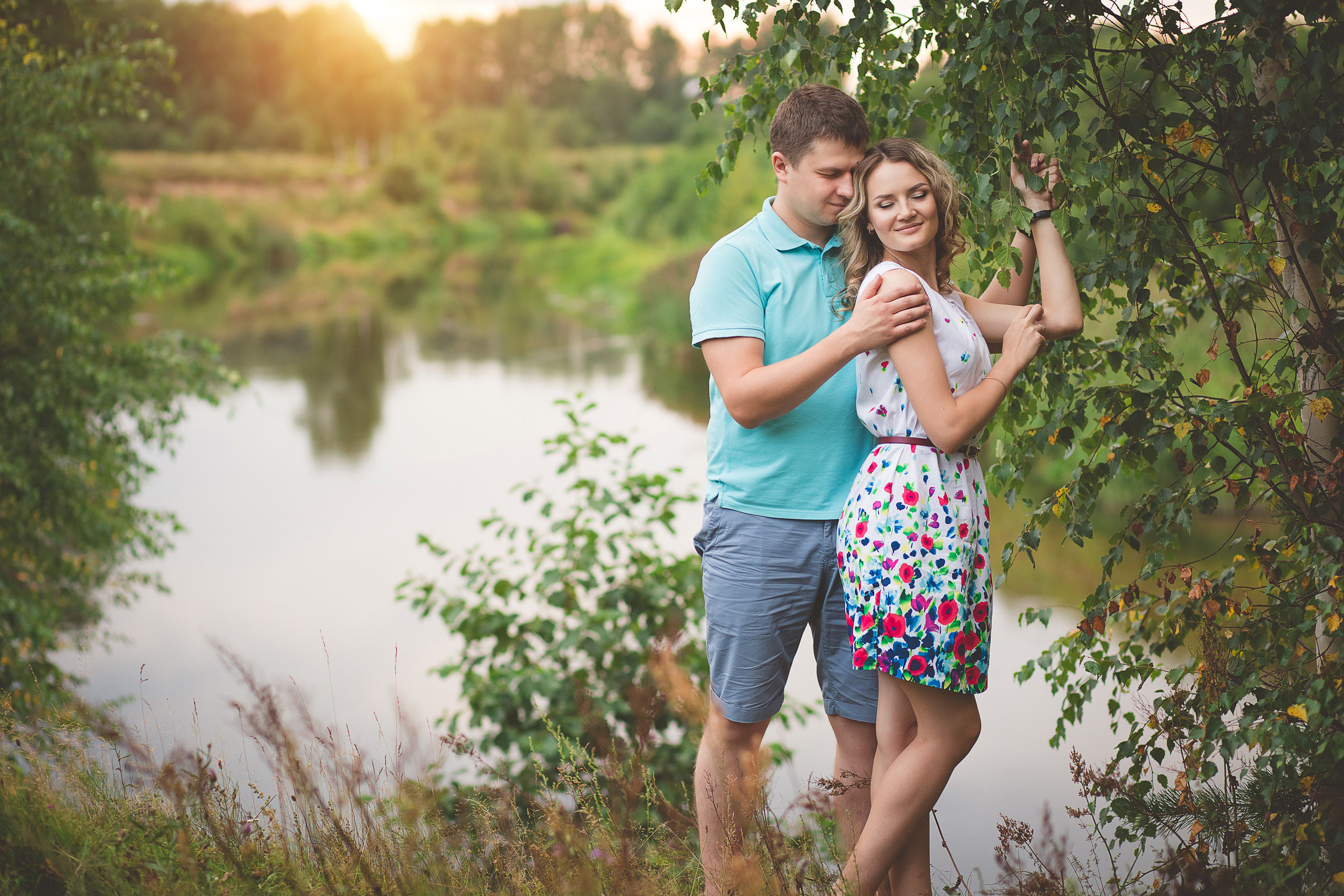 Фотосессии пары (love story) в Заволжье, Городце, Нижнем Новгороде. Фотограф в Заволжье Алексей Шабалин