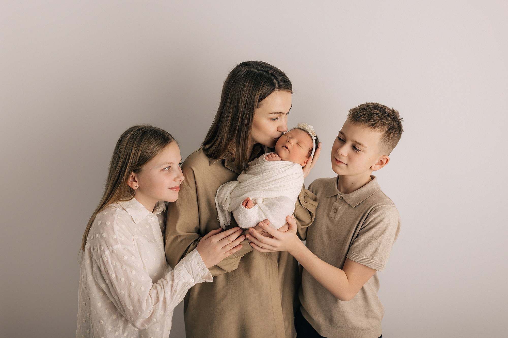 Даша 8 дней. Семейный фотограф новорождённых в Серпухове Юлия Новикова +79637785957