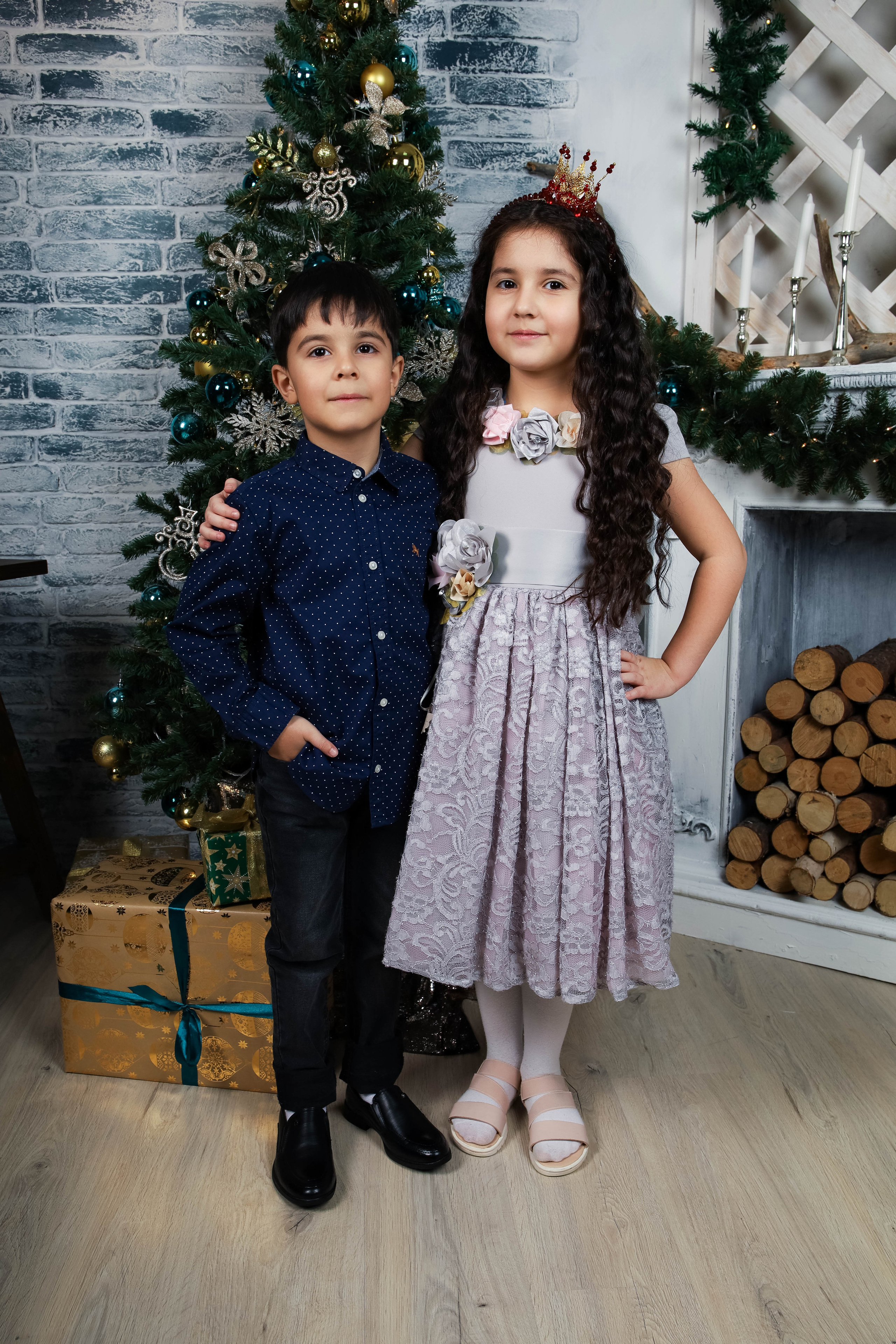 Узлипат с семьей.Новогодняя 2022