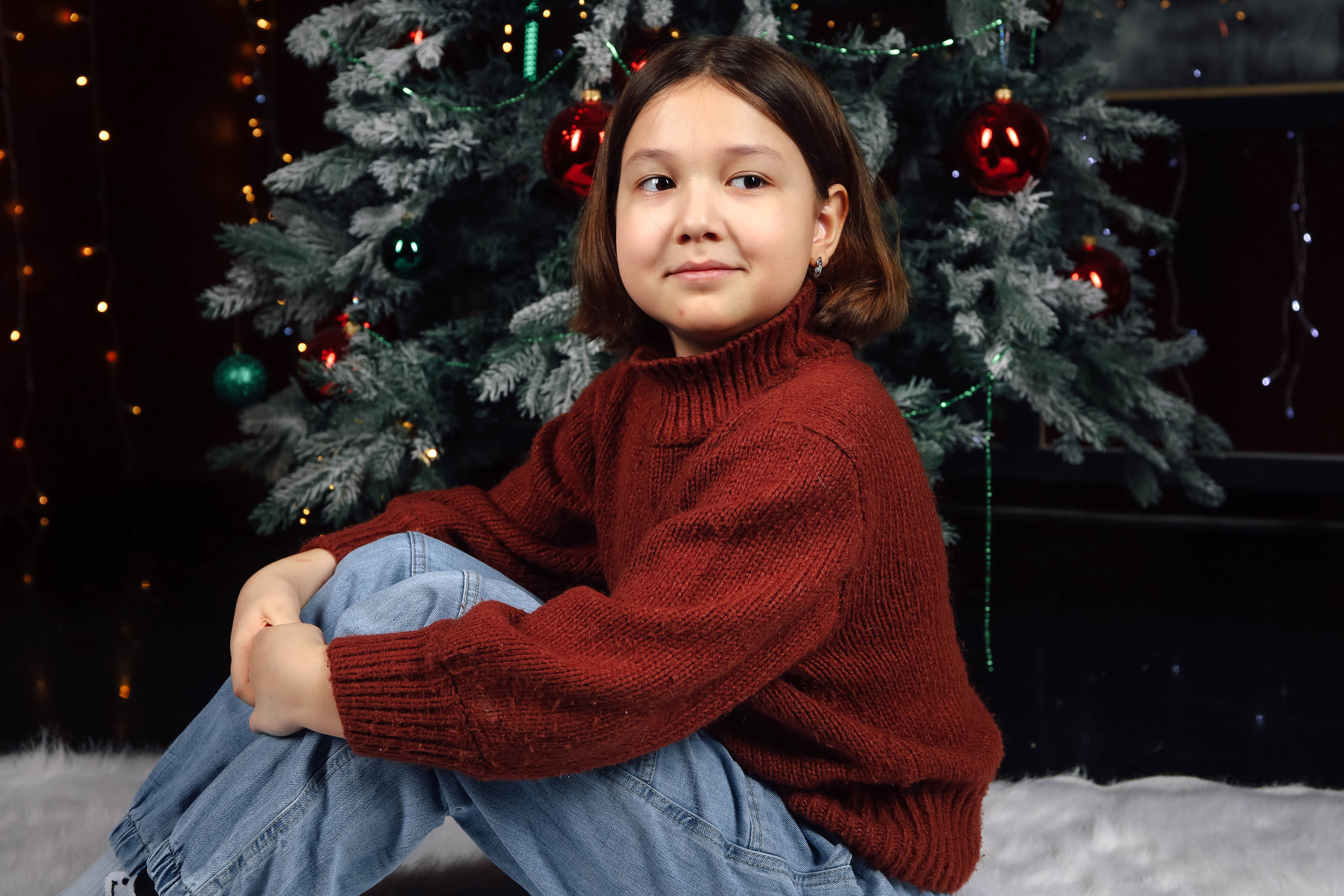 Гузель с детьми