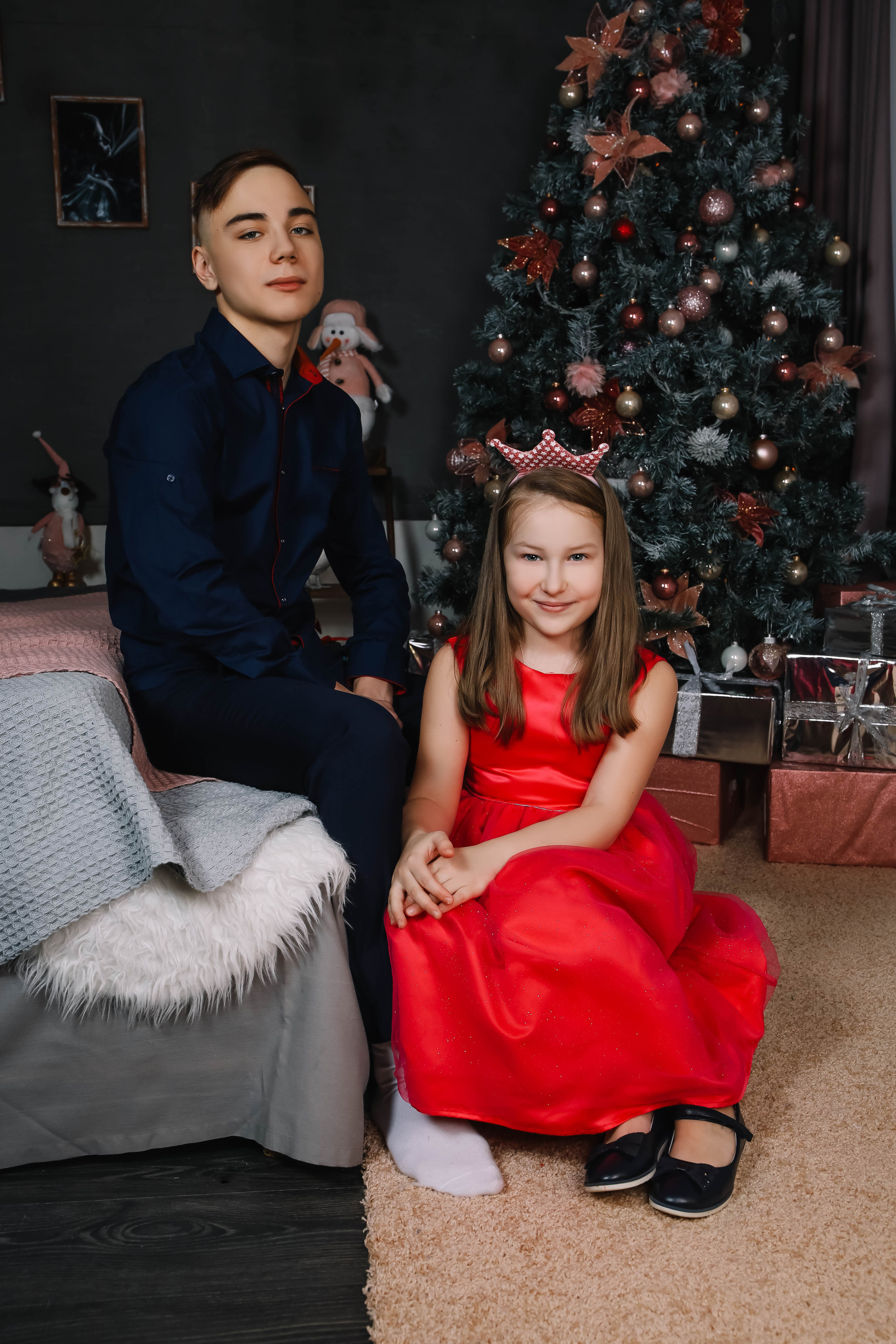 Наталья с детьми