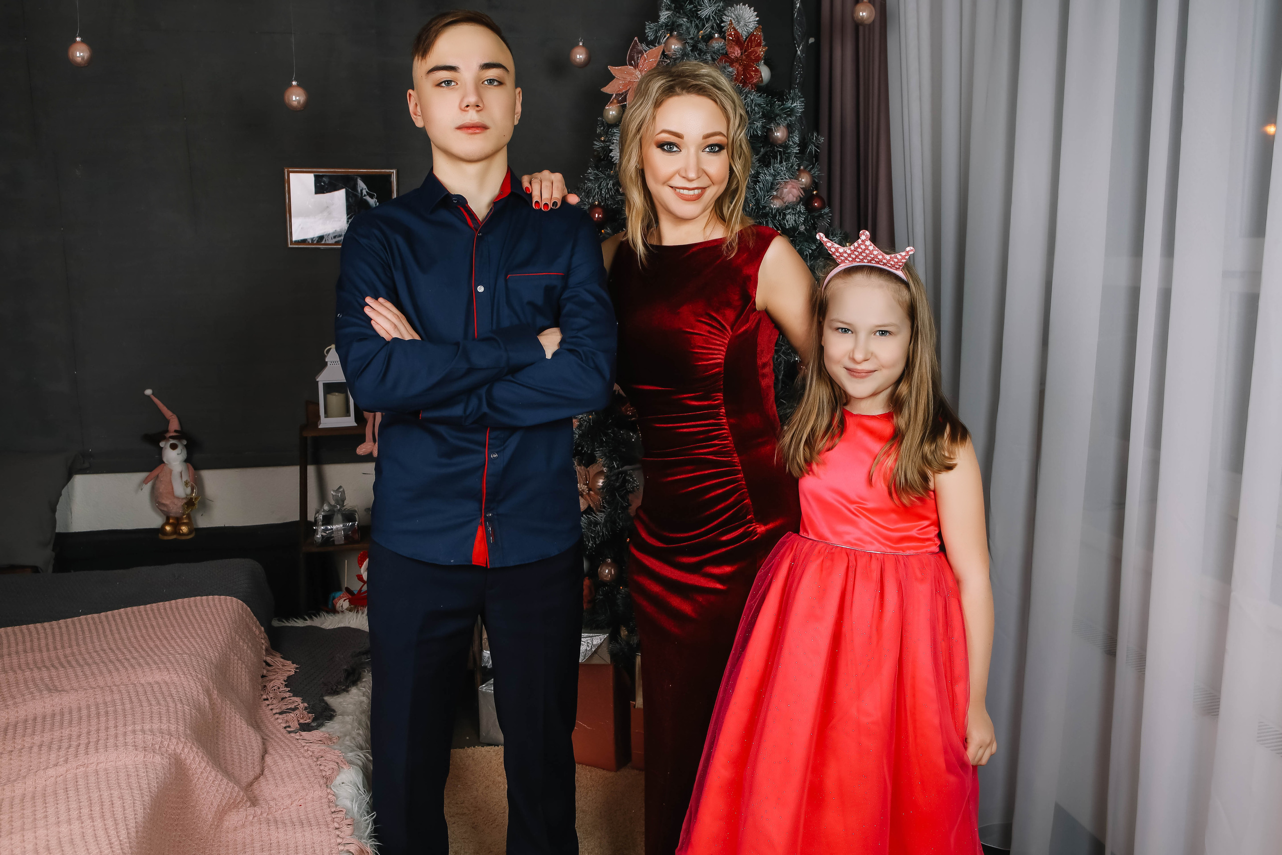 Наталья с детьми