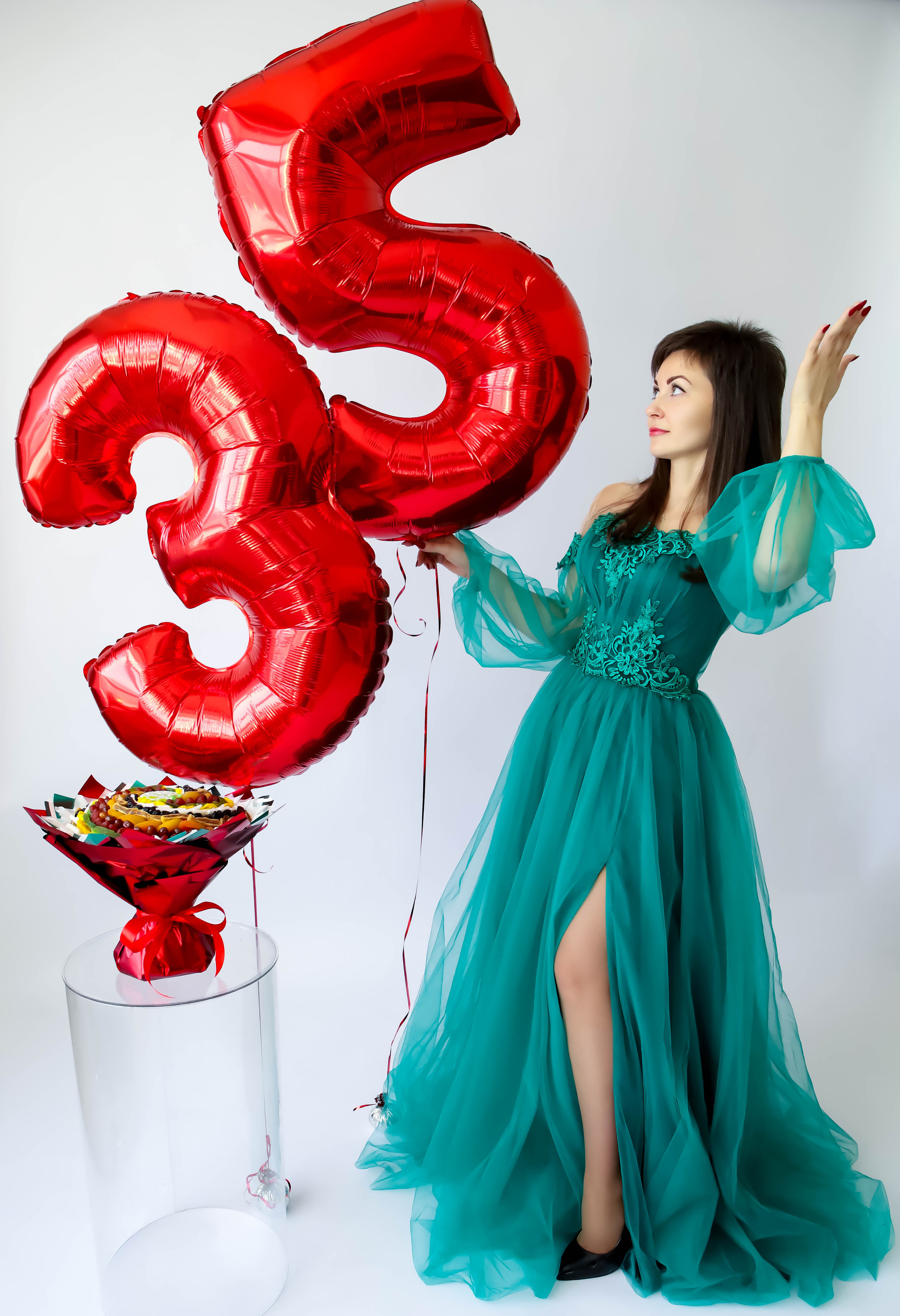 Вероника с семьей