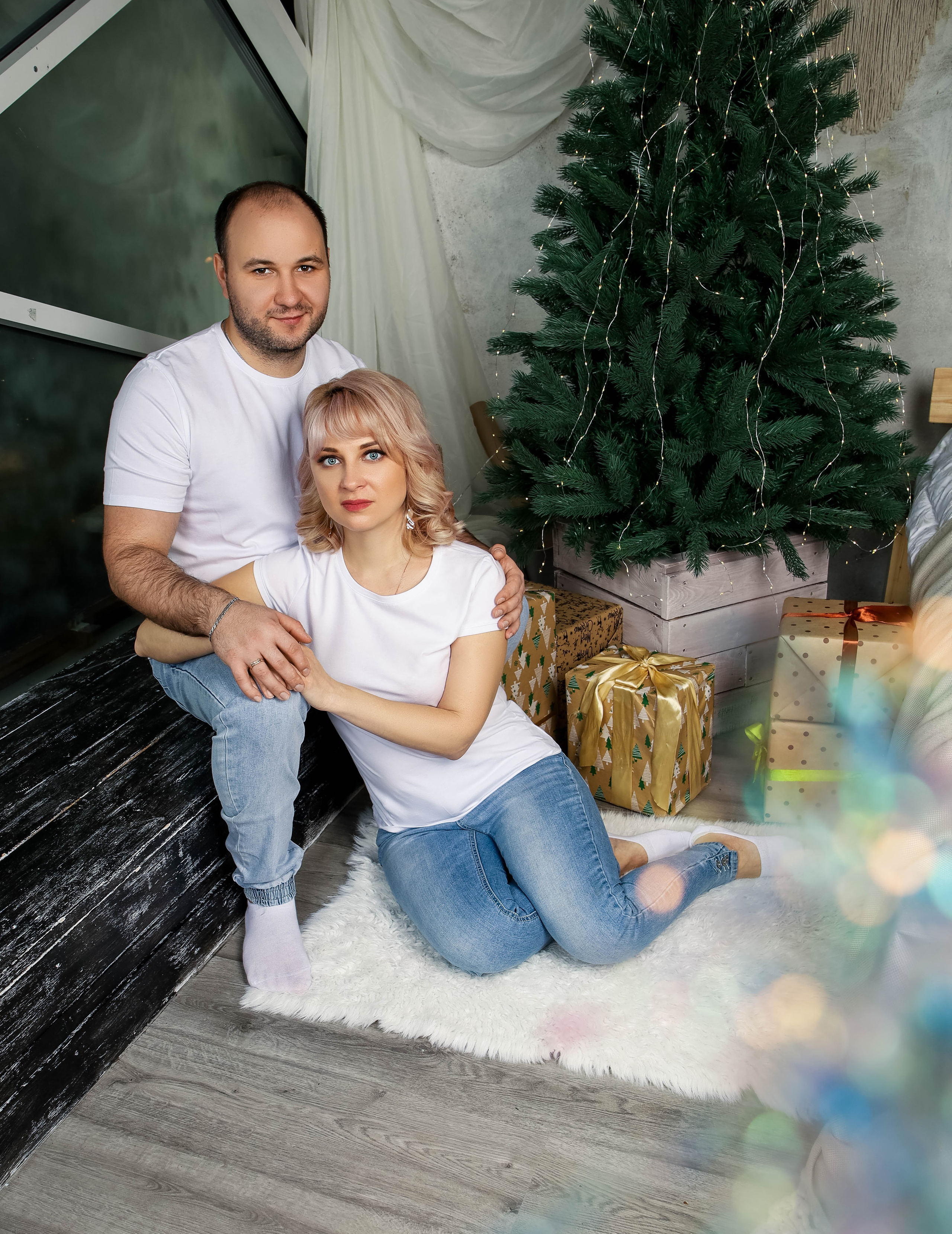 Любовь с семьей.Новогодняя 2022