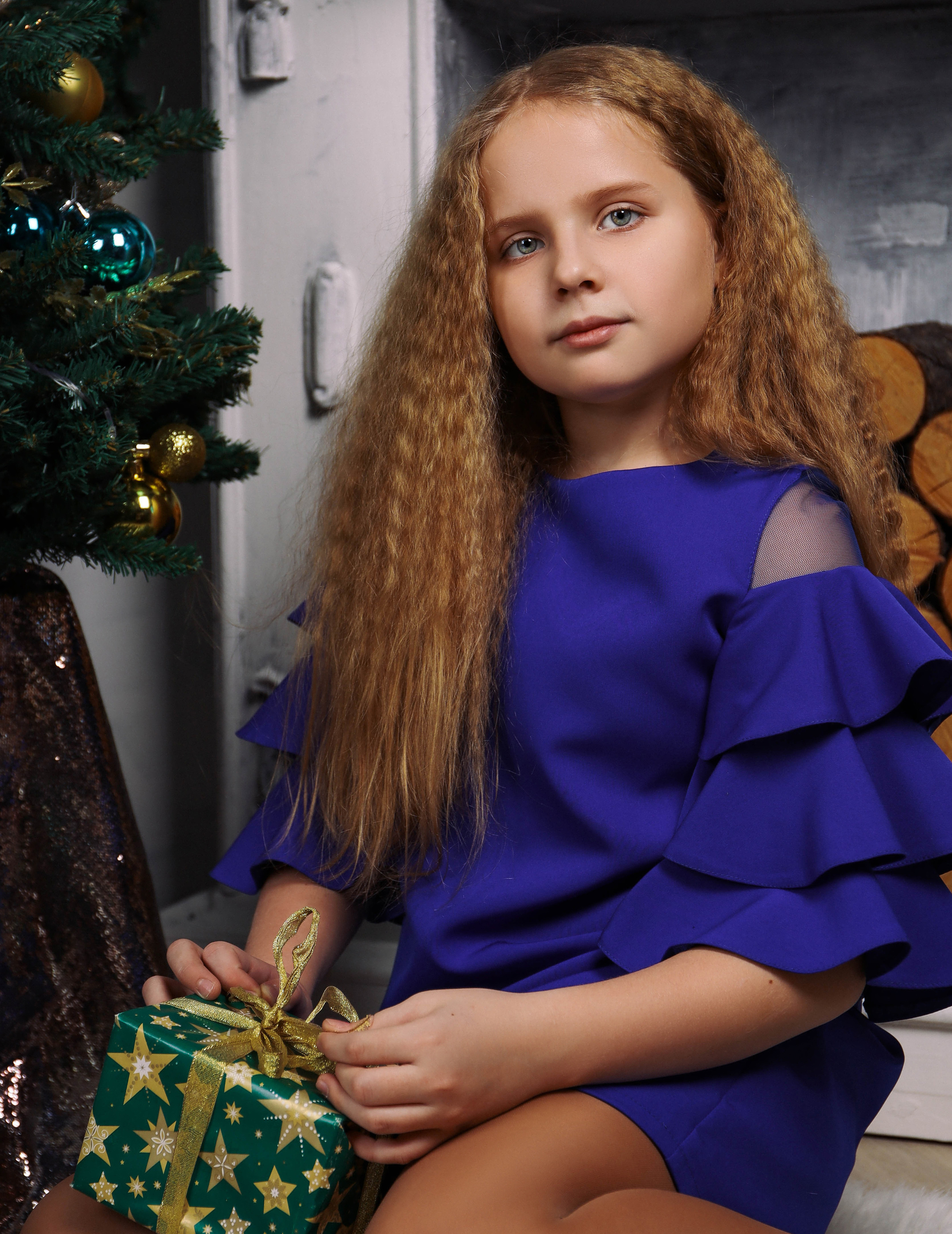 Наталья с семьей.Новогодняя 2022