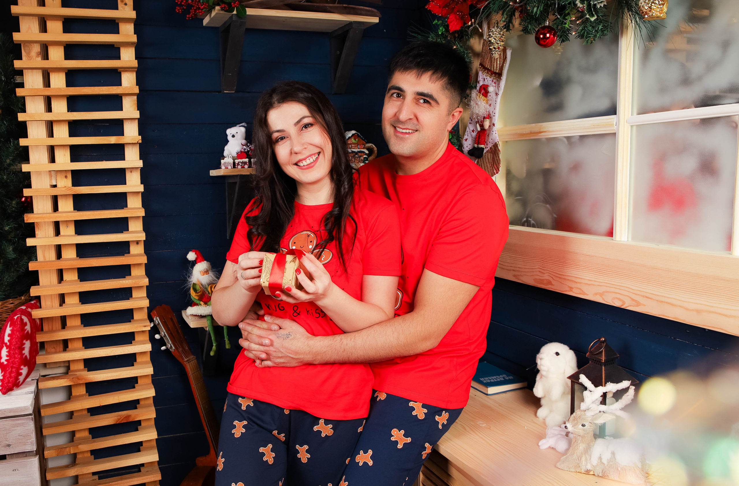 Узлипат с семьей.Новогодняя 2022