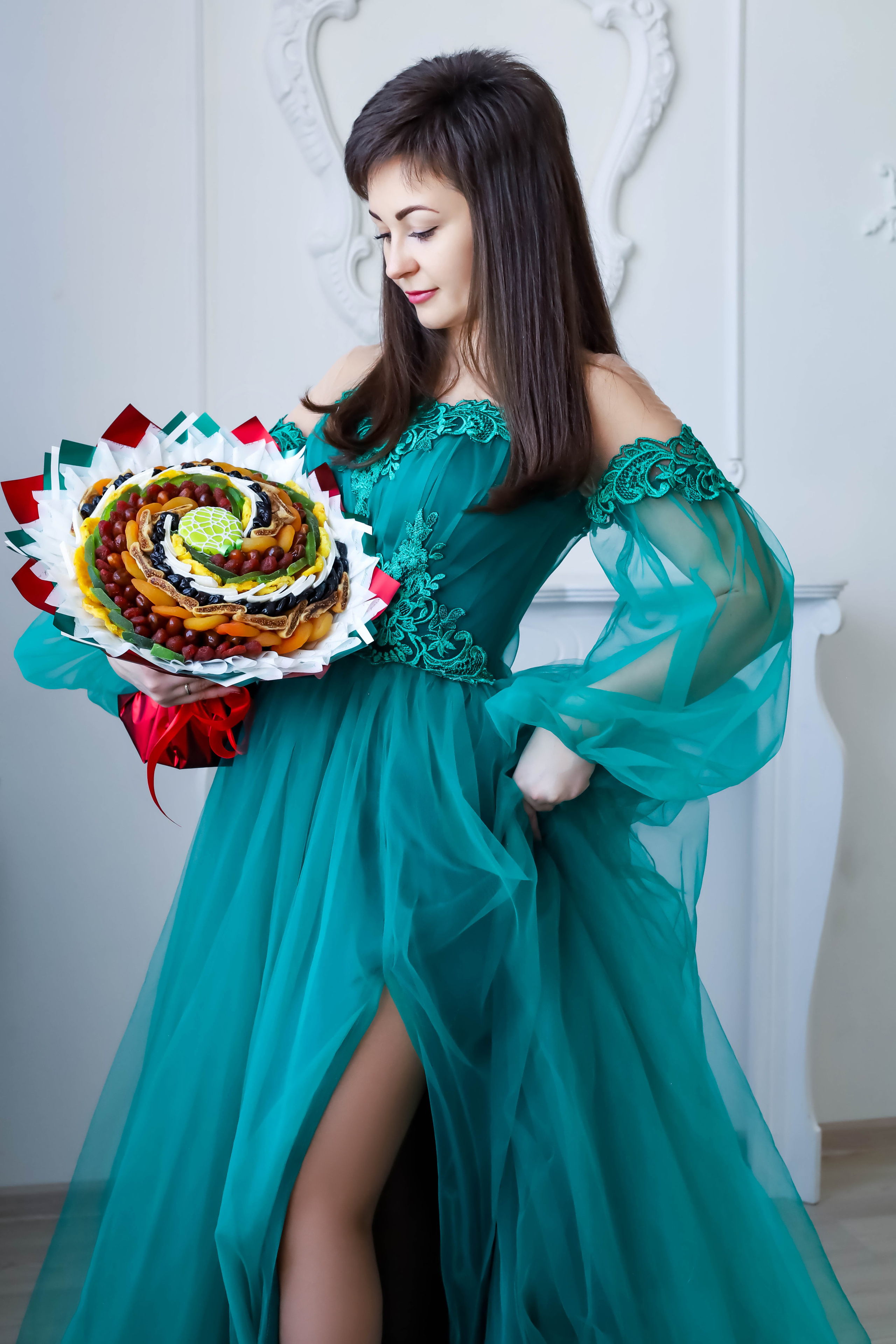 Вероника с семьей