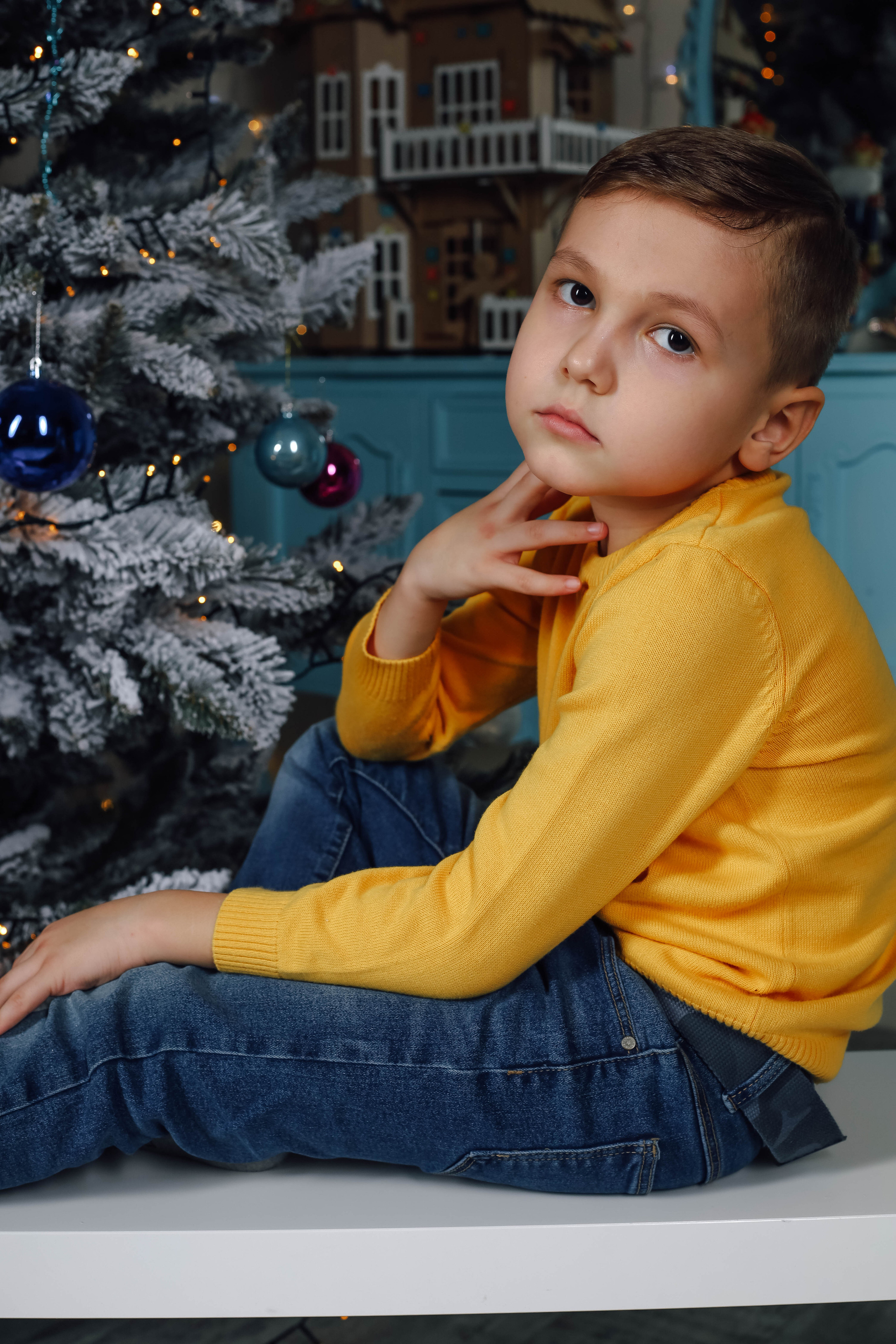 Гузель с детьми