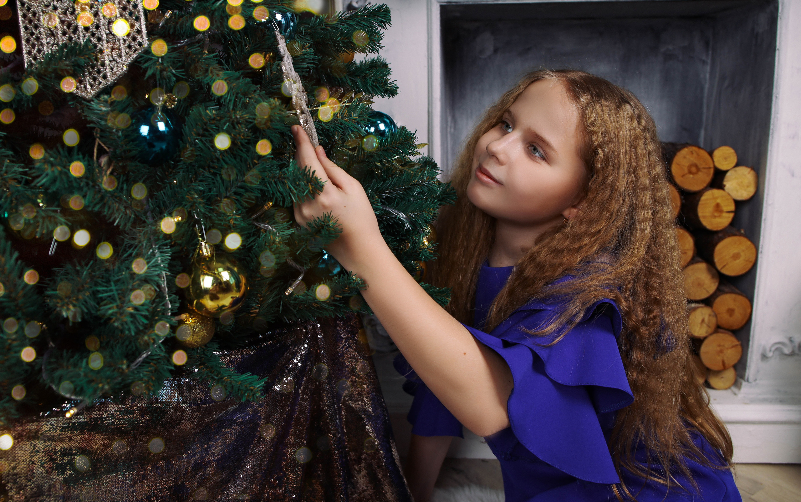 Наталья с семьей.Новогодняя 2022